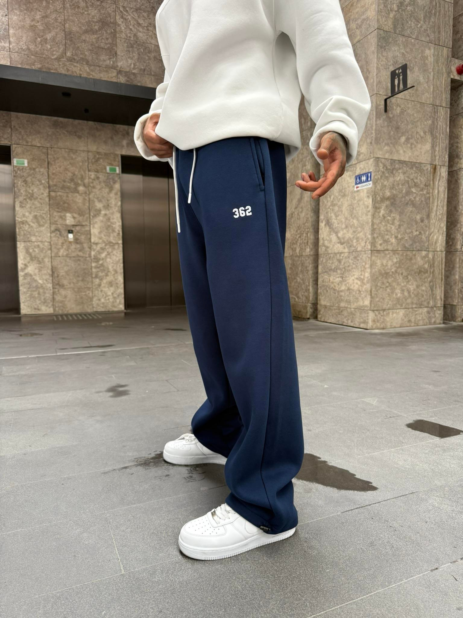 362 Premium Ayarlanabilir Paça Eşofman Altı - İndigo