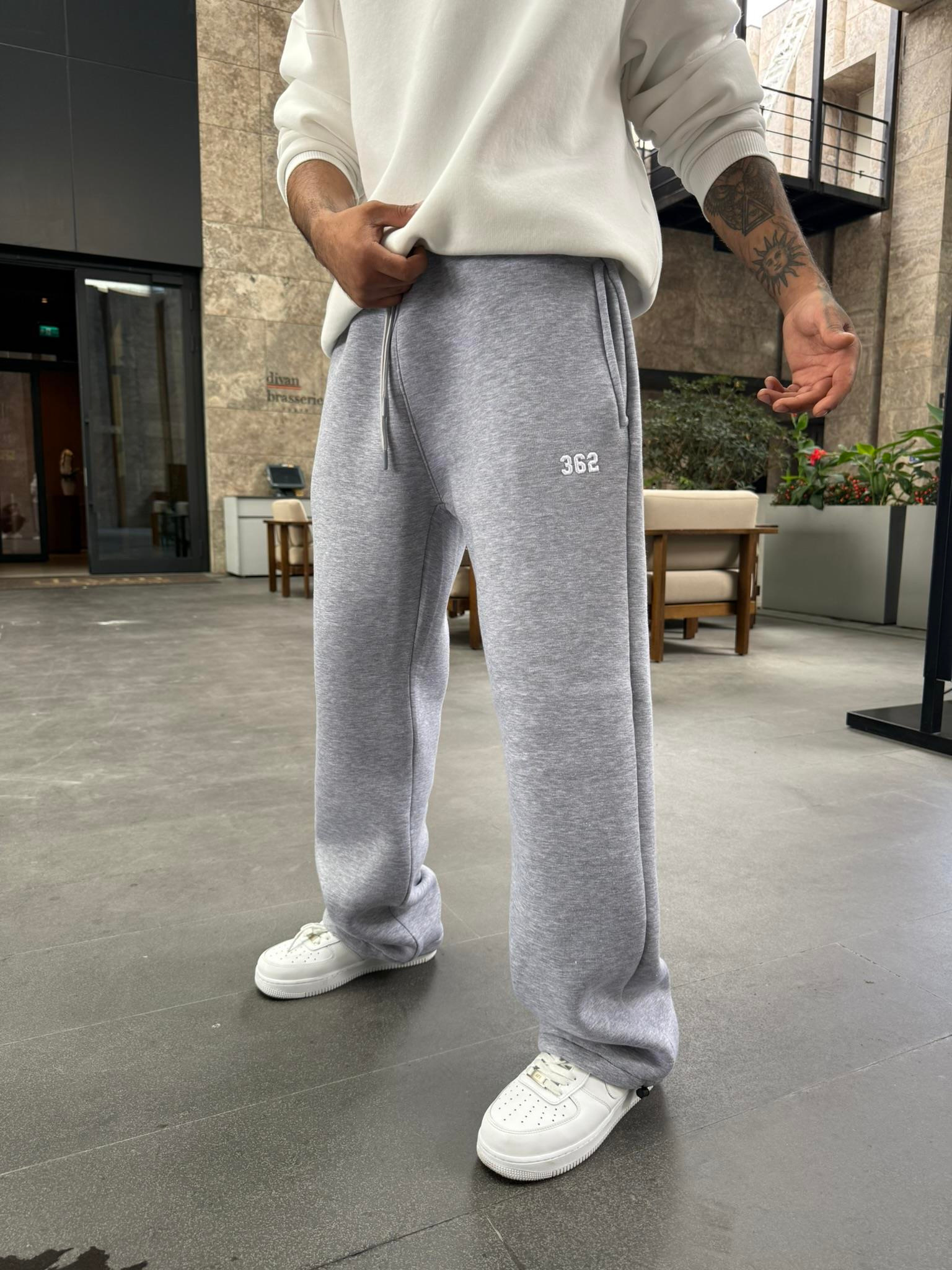 362 Premium Ayarlanabilir Paça Eşofman Altı - Gri