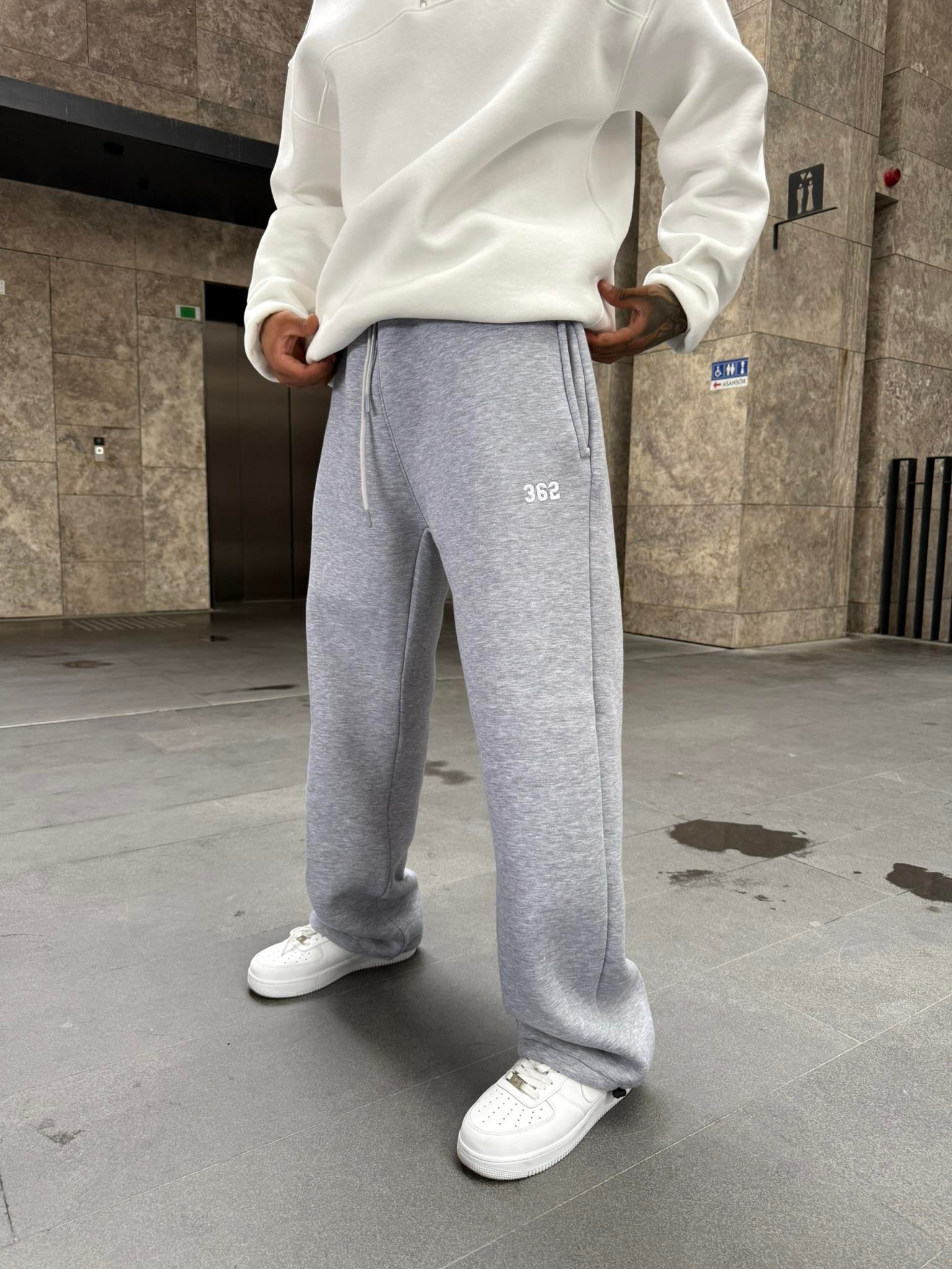 362 Premium Ayarlanabilir Paça Eşofman Altı - Gri