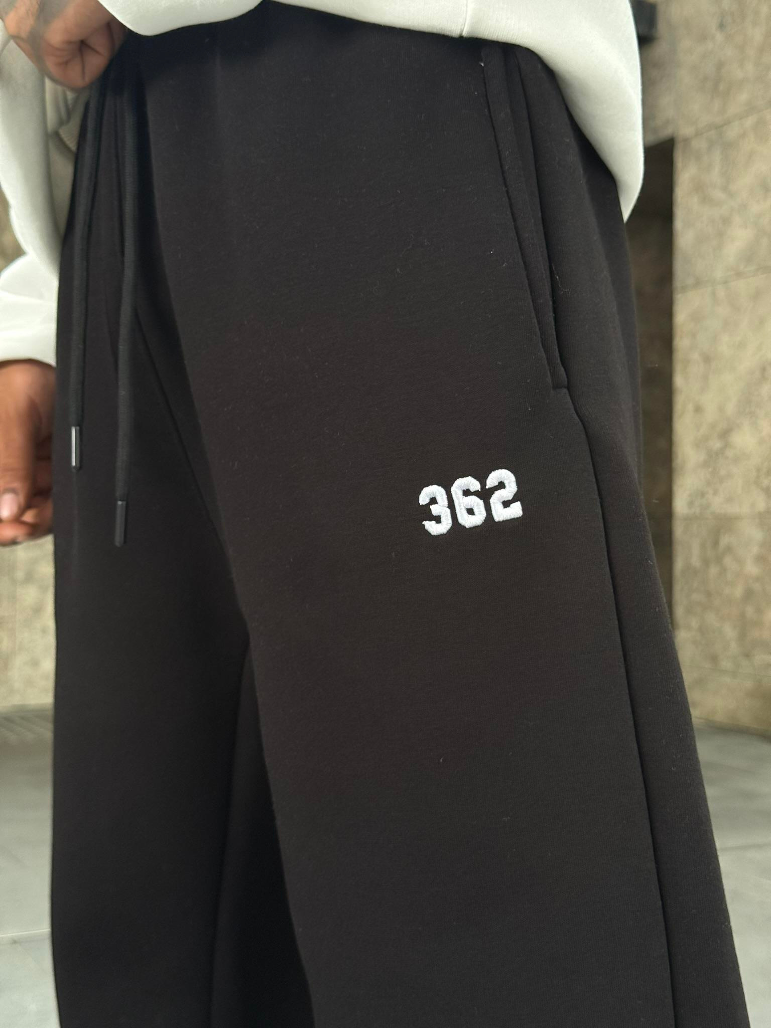 362 Premium Ayarlanabilir Paça Eşofman Altı - Siyah