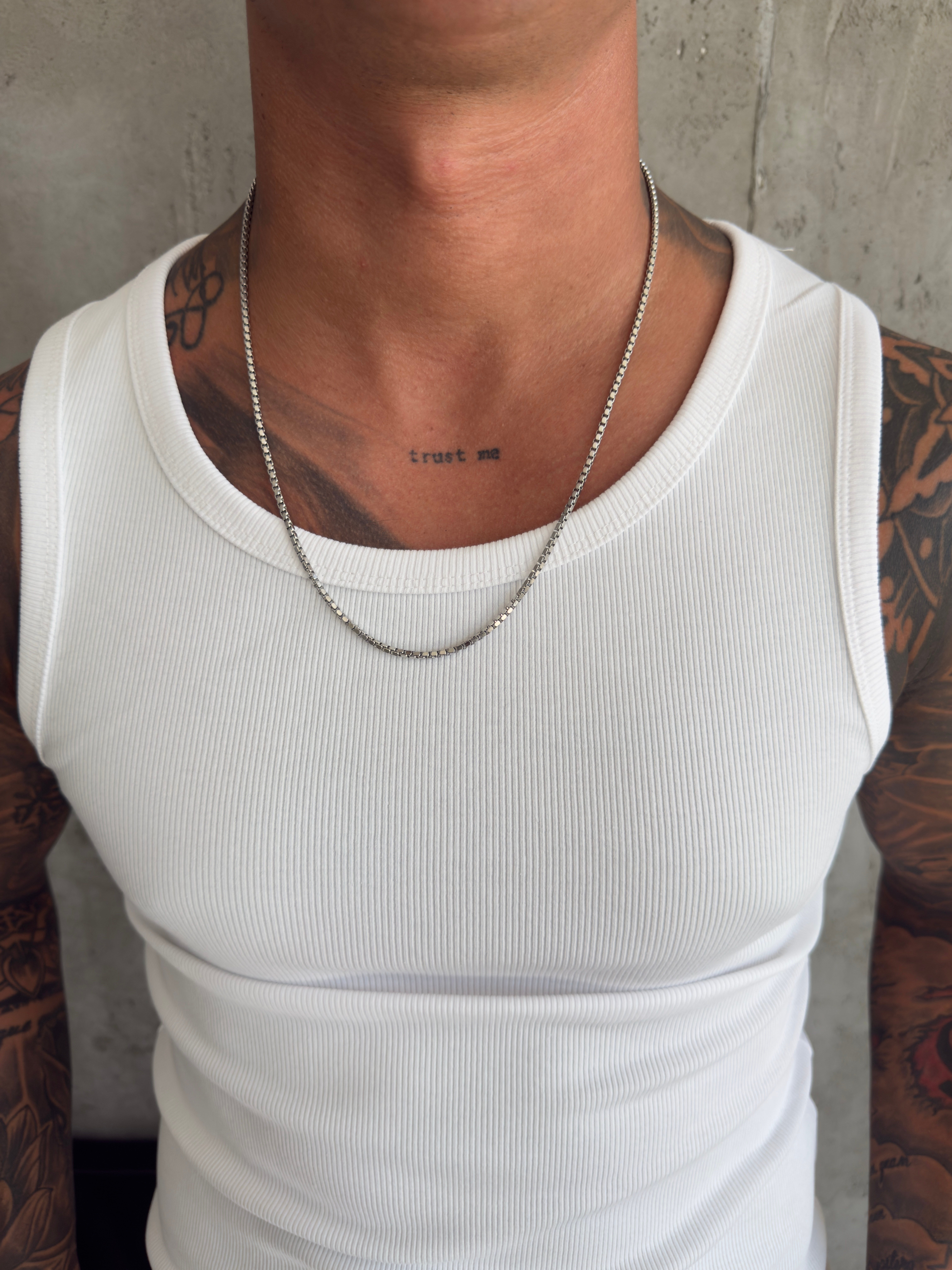 362 Silver Rope Necklace