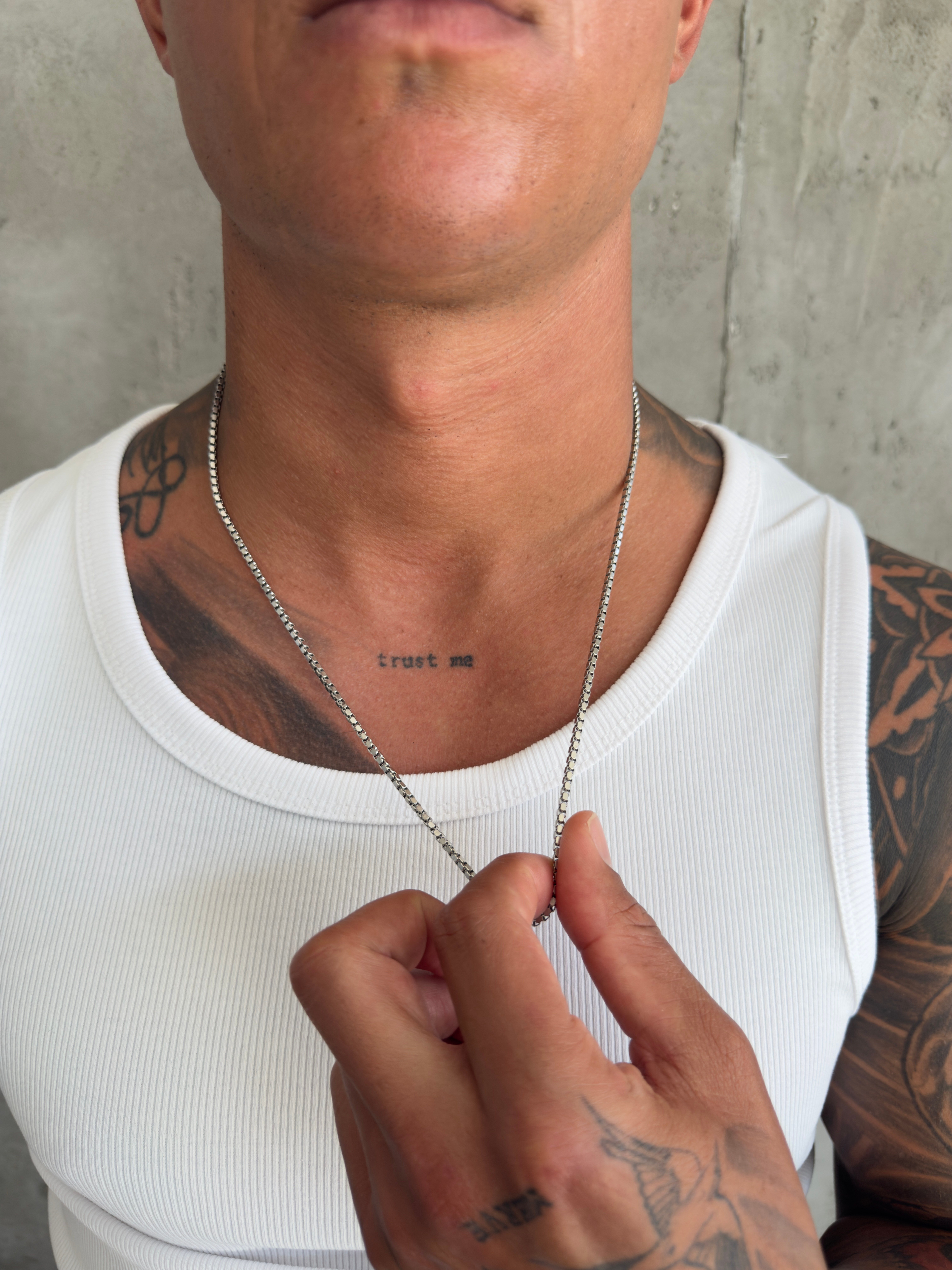 362 Silver Rope Necklace