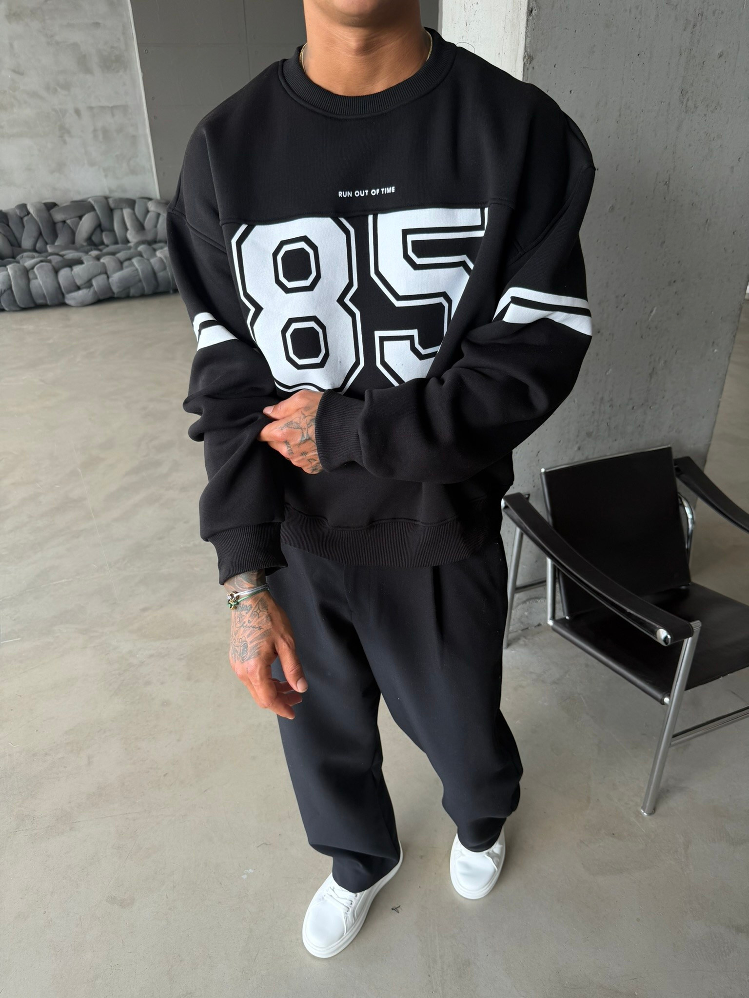 85 Retro Premium Varsıty Sweatshirt