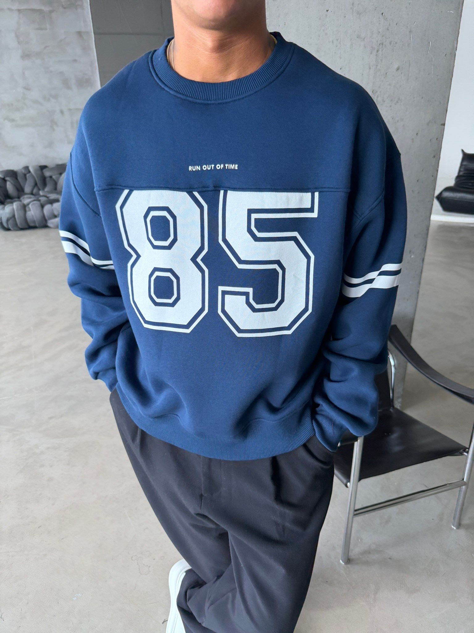 85 Retro Premium Varsıty Sweatshirt