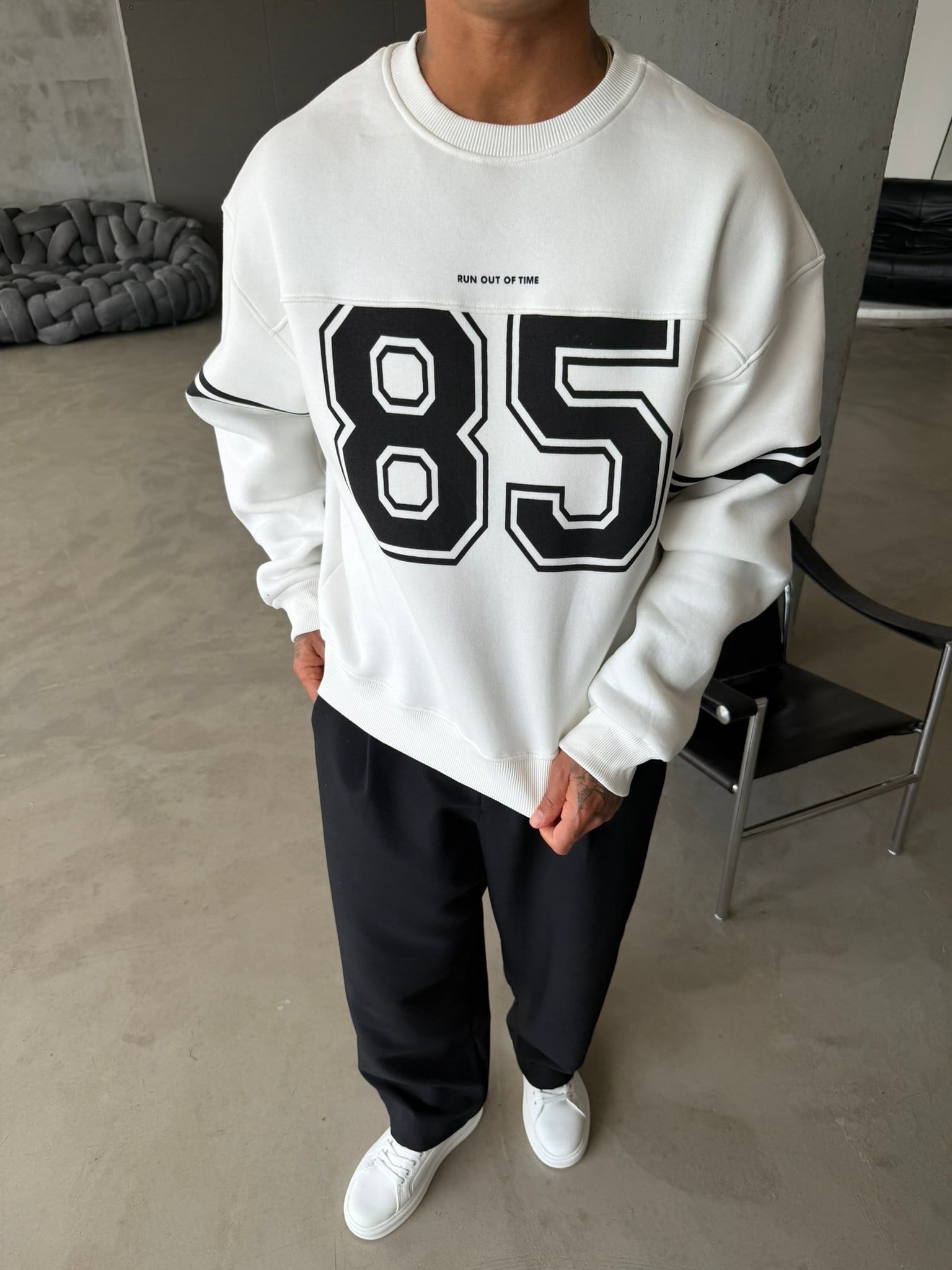 85 Retro Premium Varsıty Sweatshirt
