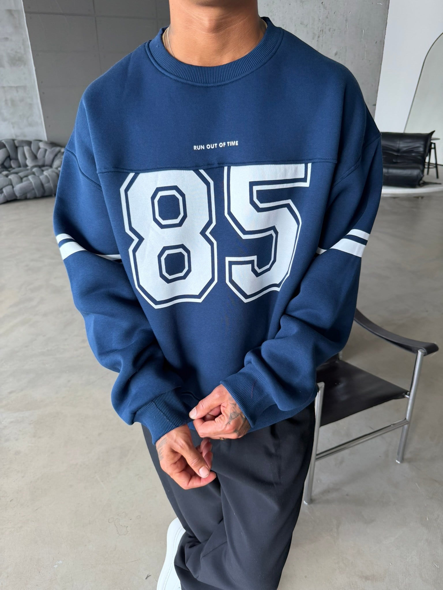 85 Retro Premium Varsıty Sweatshirt