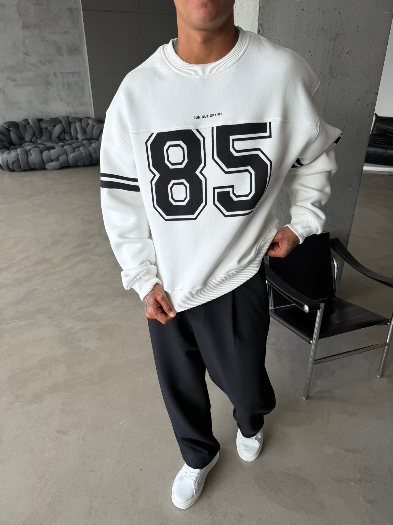85 Retro Premium Varsıty Sweatshirt