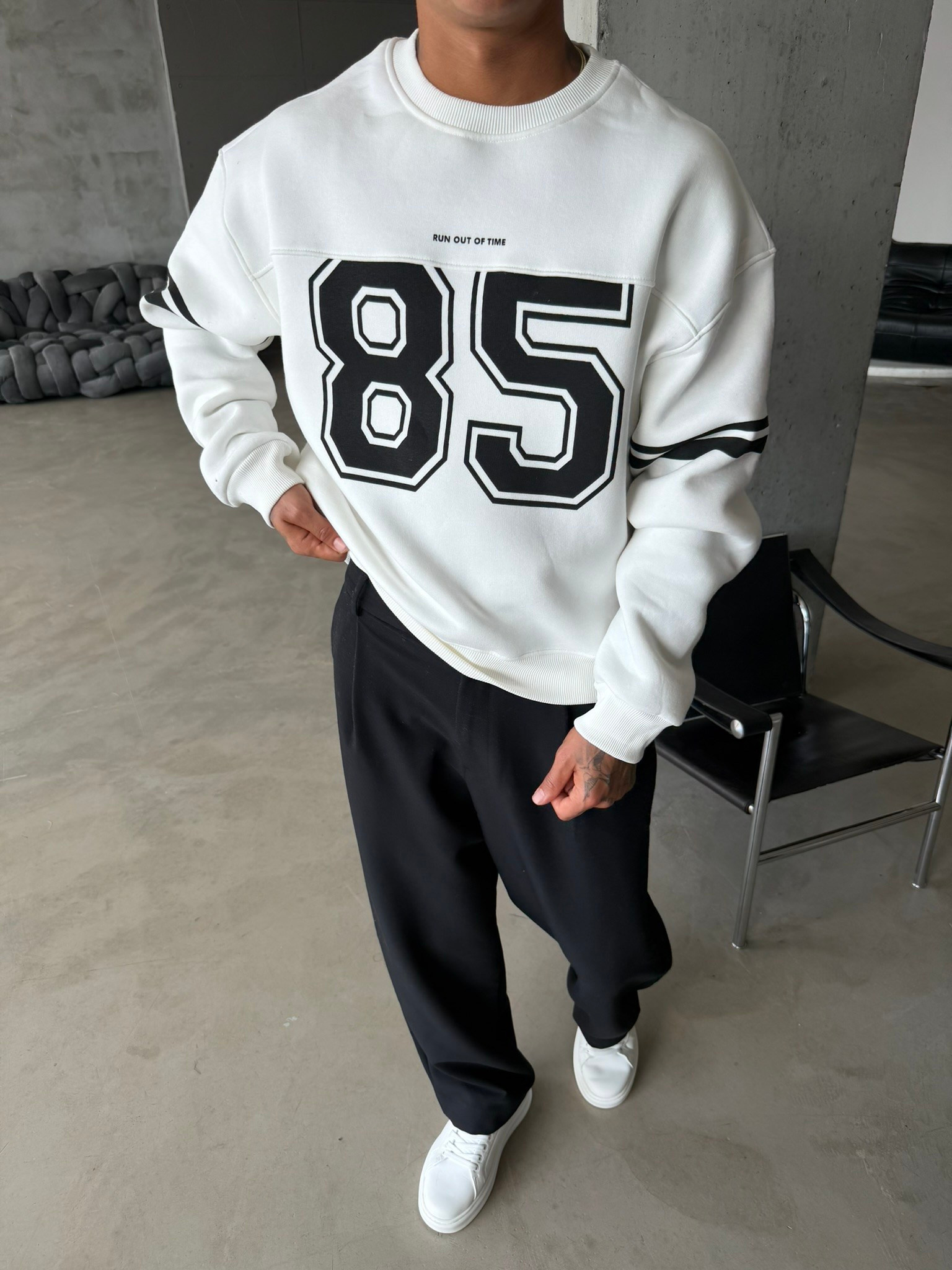 85 Retro Premium Varsıty Sweatshirt