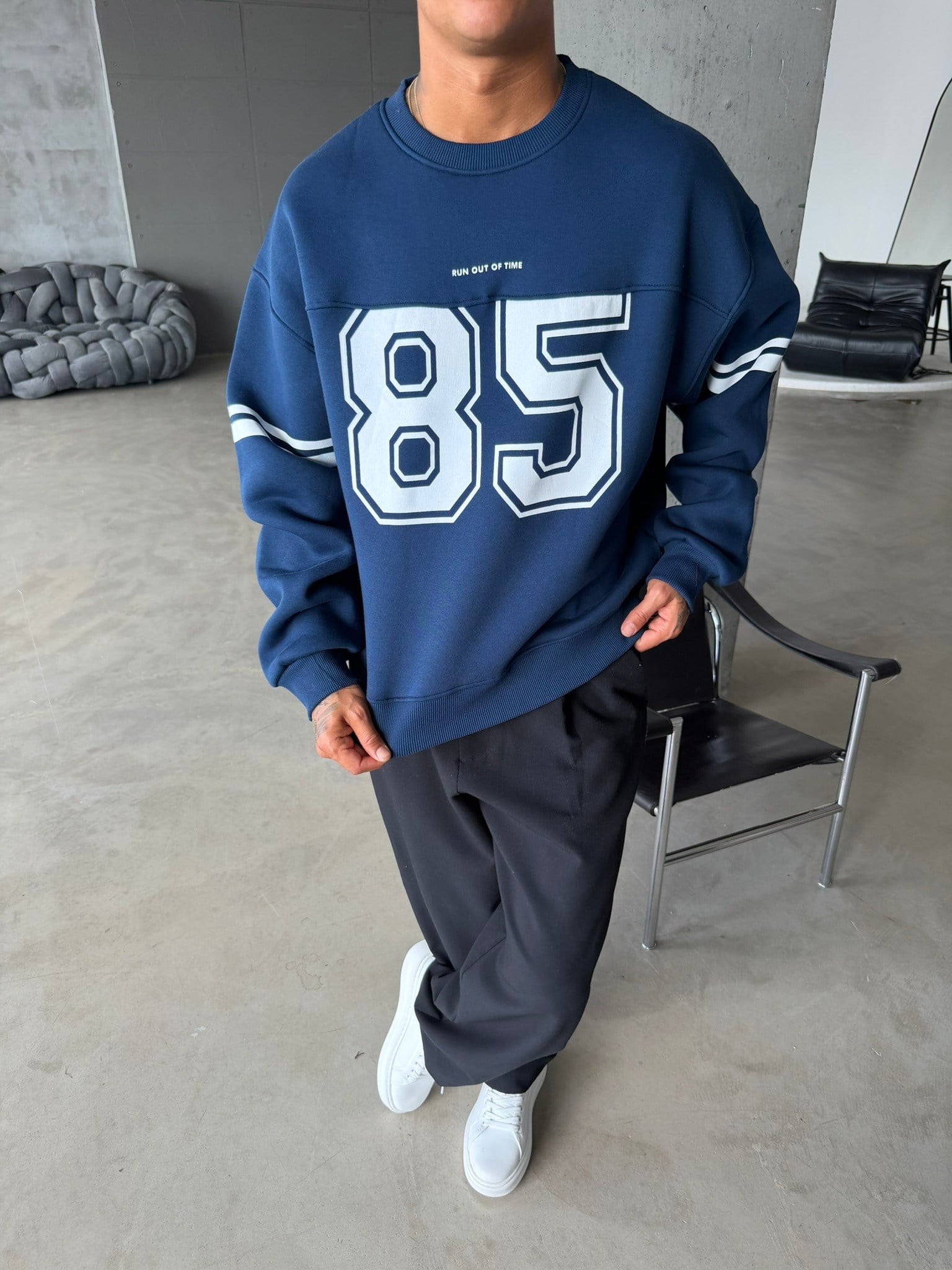 85 Retro Premium Varsıty Sweatshirt