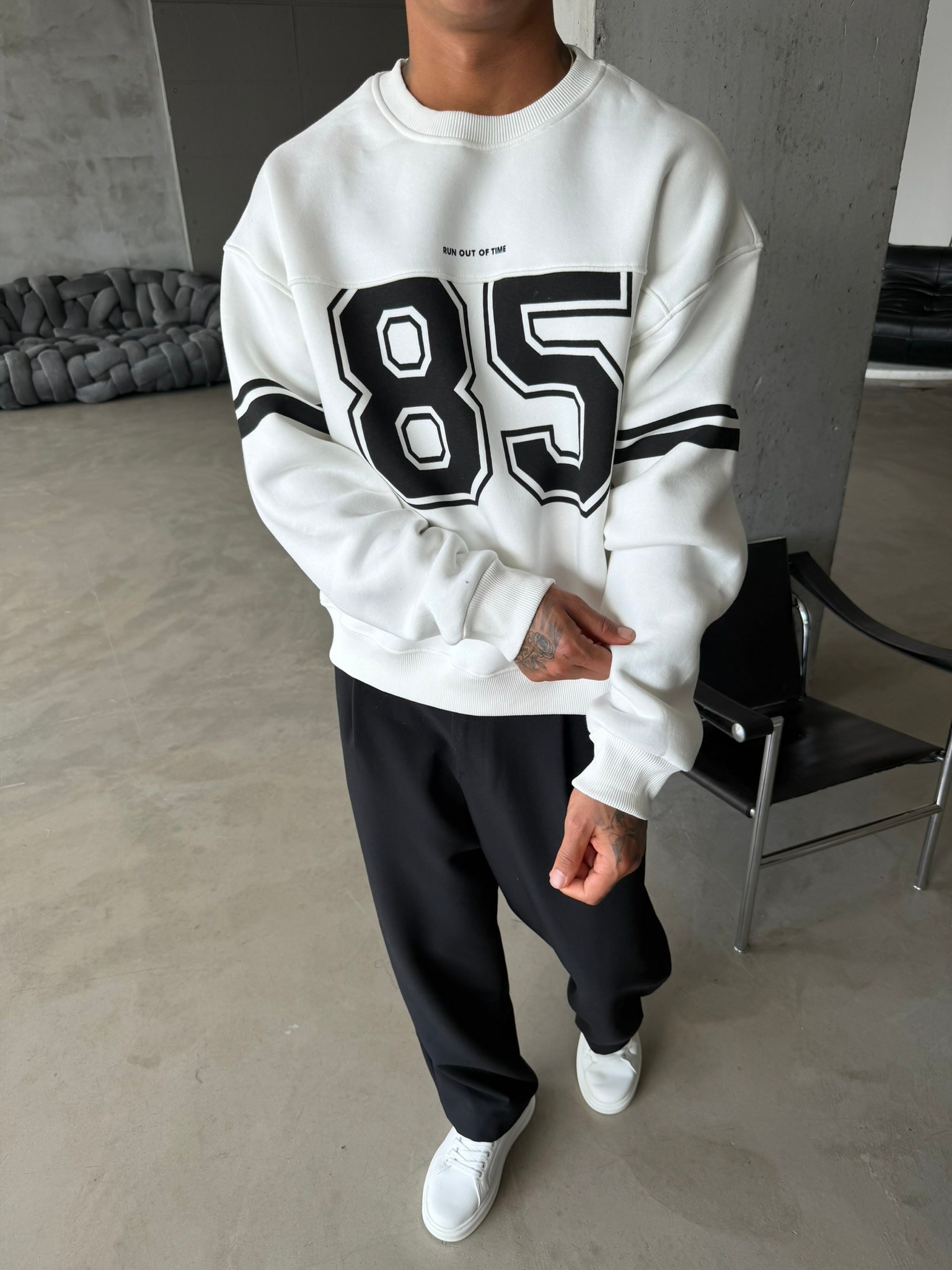 85 Retro Premium Varsıty Sweatshirt
