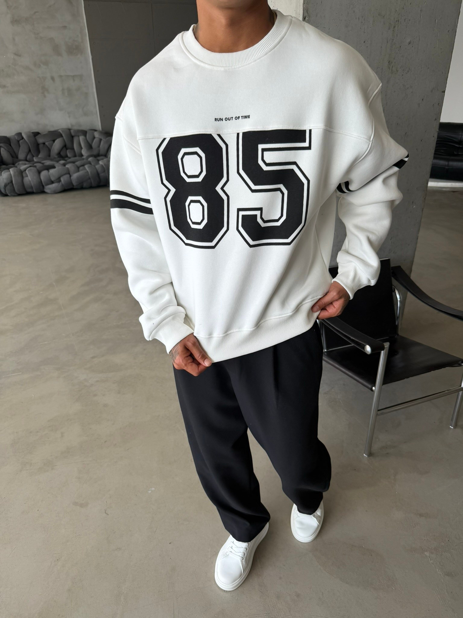 85 Retro Premium Varsıty Sweatshirt