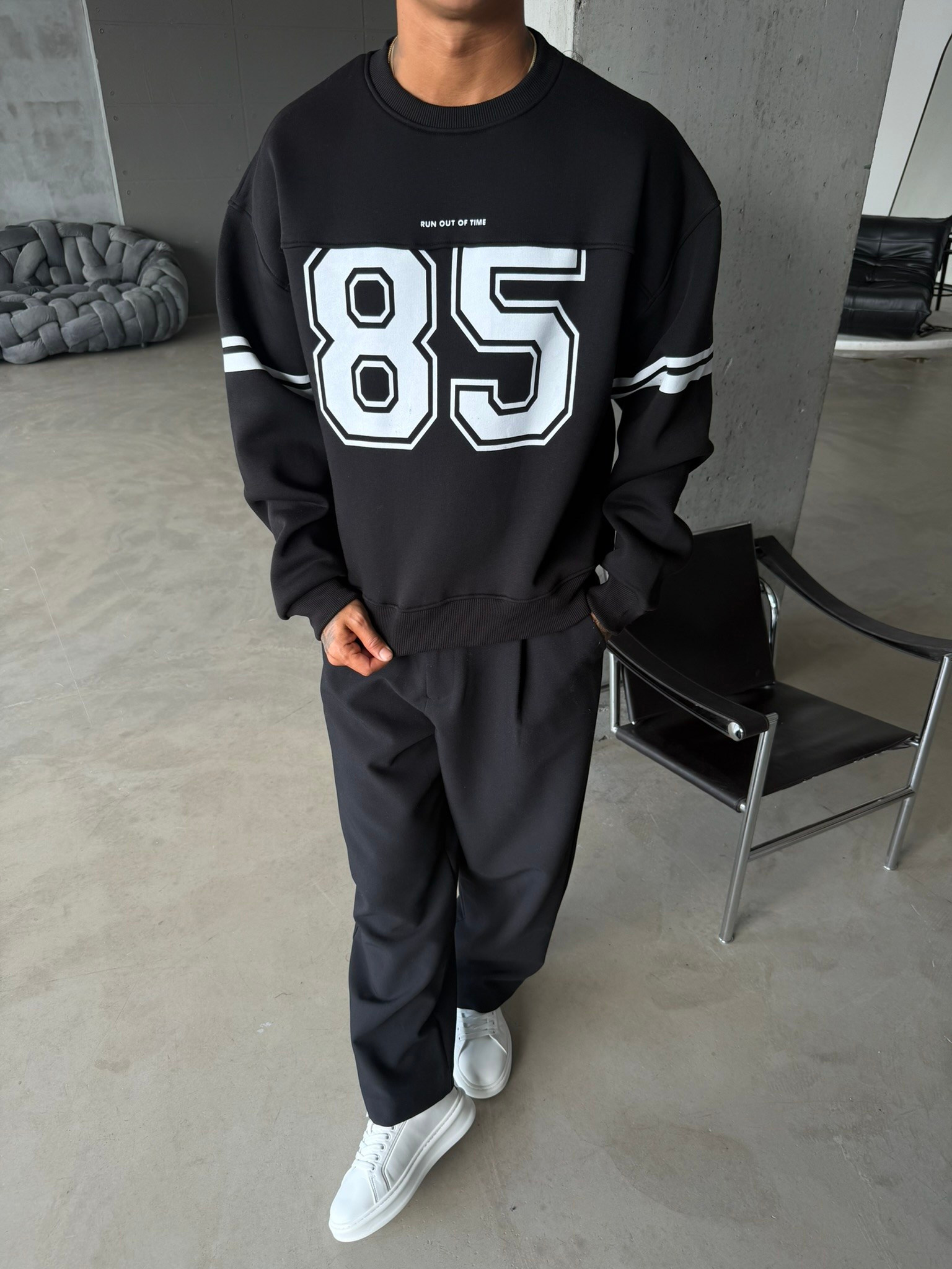 85 Retro Premium Varsıty Sweatshirt
