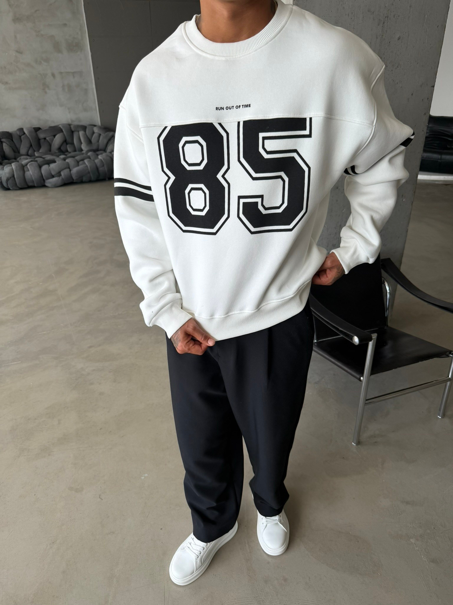 85 Retro Premium Varsıty Sweatshirt