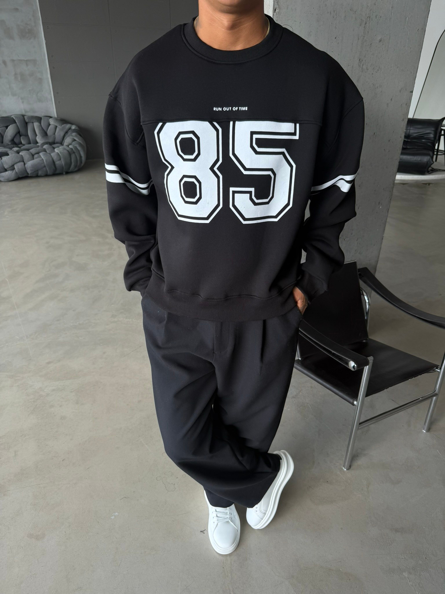 85 Retro Premium Varsıty Sweatshirt