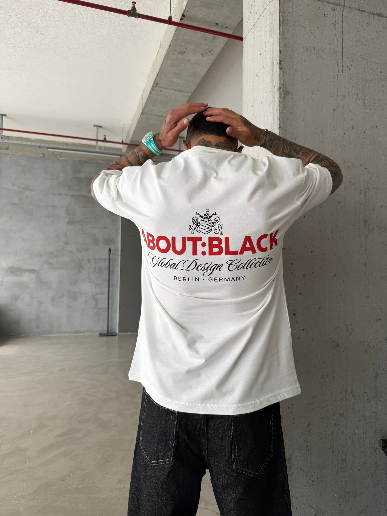 About:Black Basic T-Shirt - Beyaz