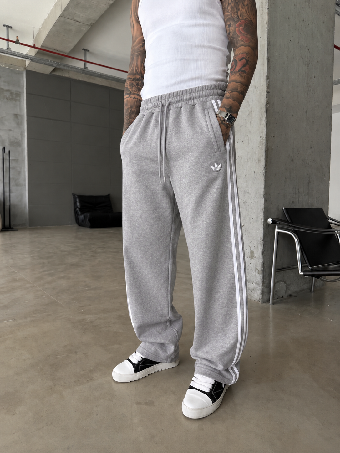 AD Yan Şeritli Premium Eşofman