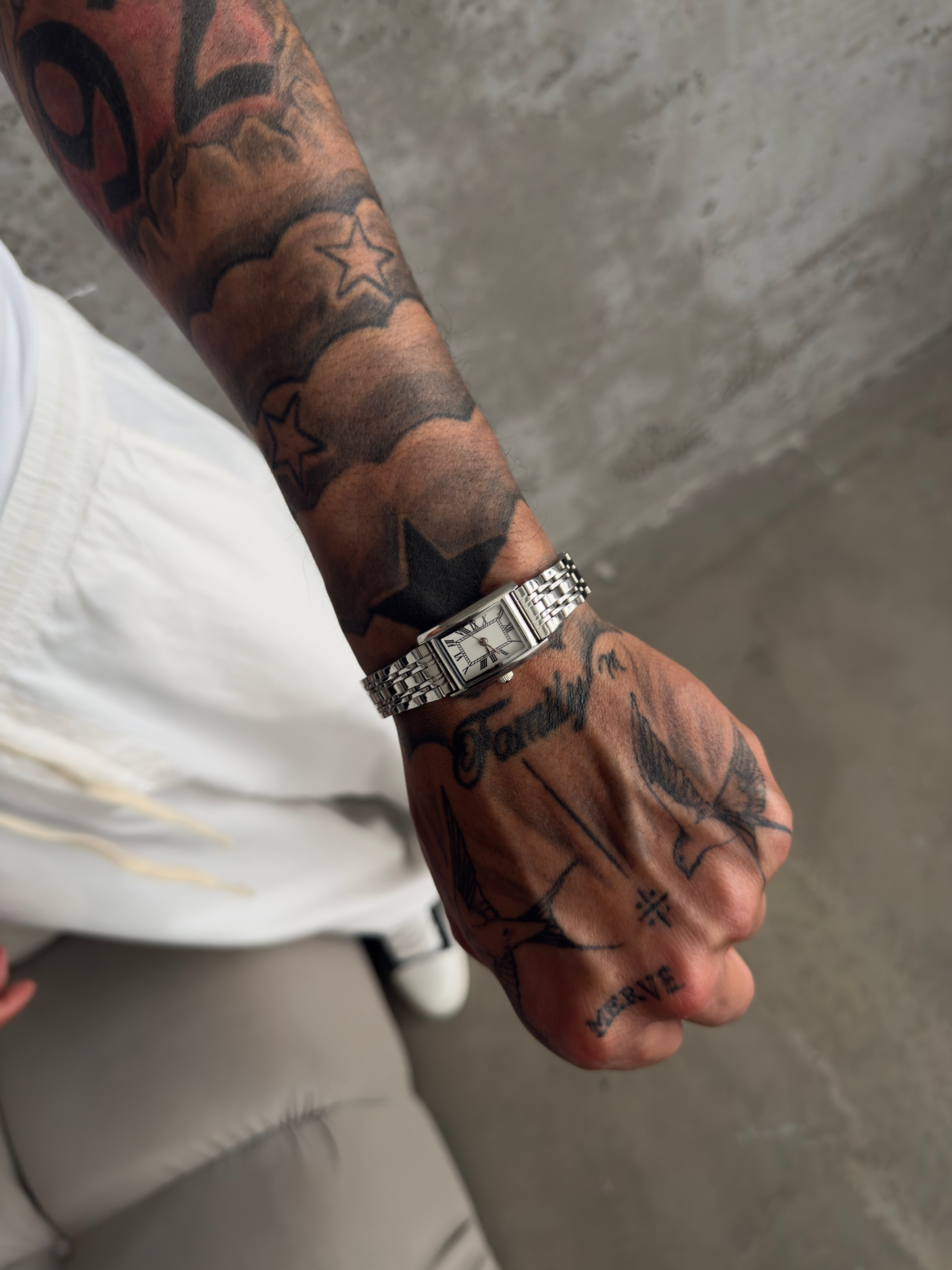 Aldervain Auro Watch Erkek Saat - Beyaz