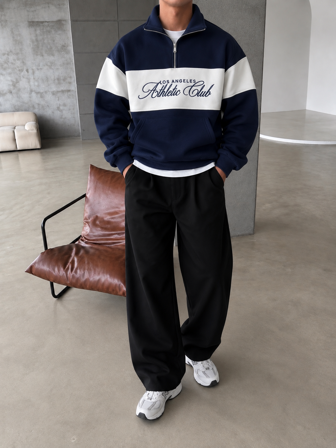 Athletic Club Nakışlı Premium Sweat