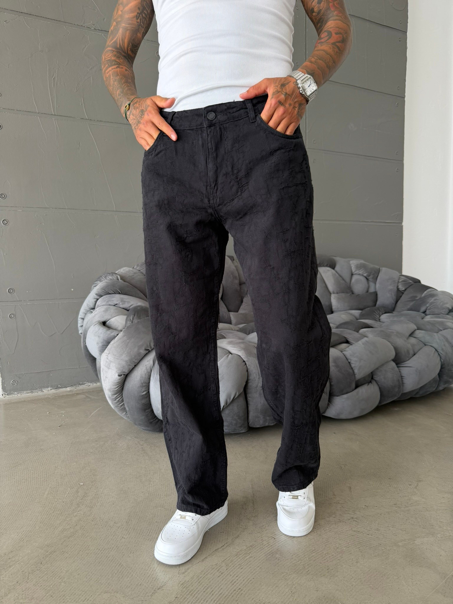 Auro Prime Baggy Fit Pantolo