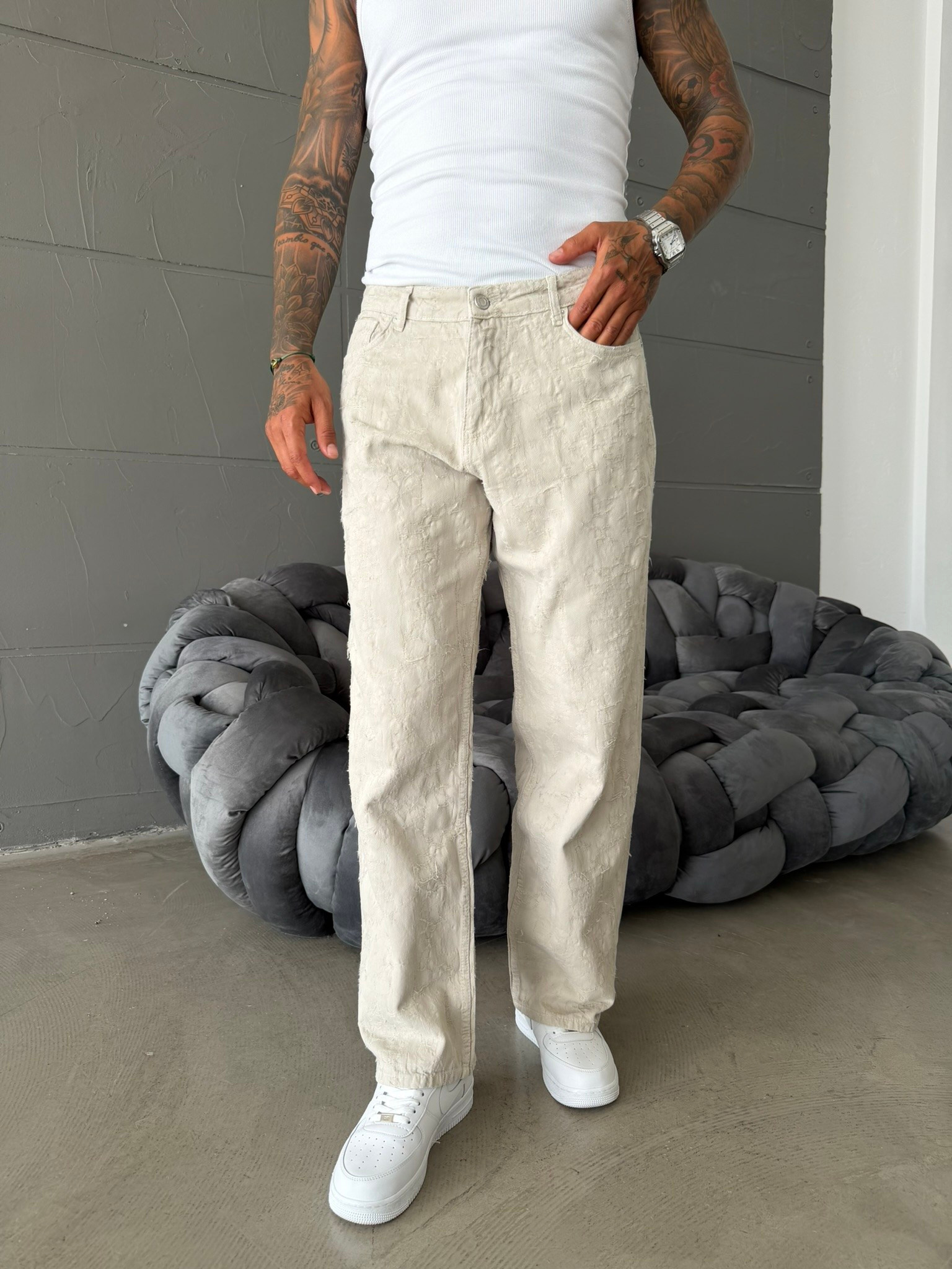 Auro Prime Baggy Fit Pantolo