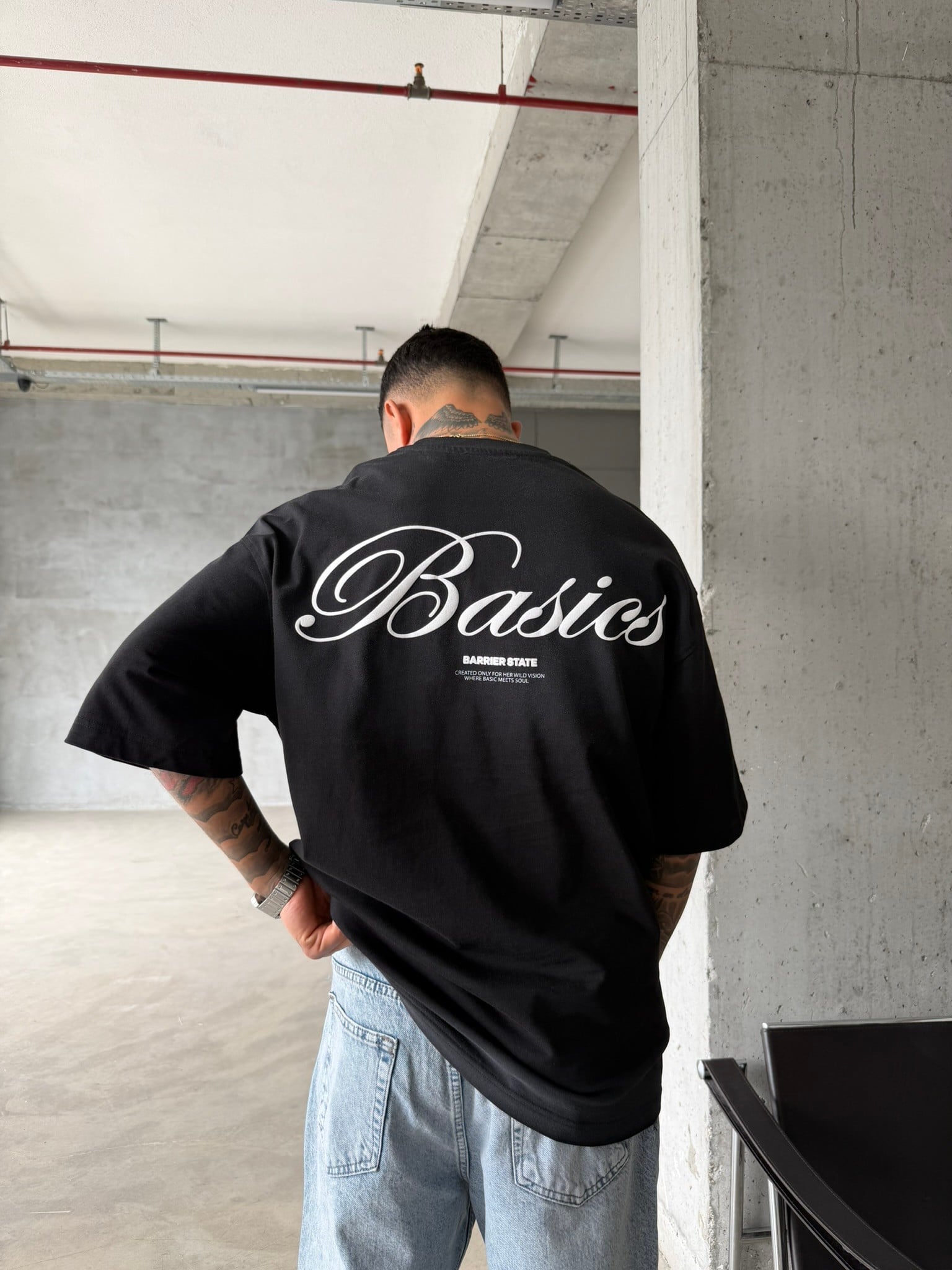 Barier Basic Speryli Premium T-Shirt - Siyah