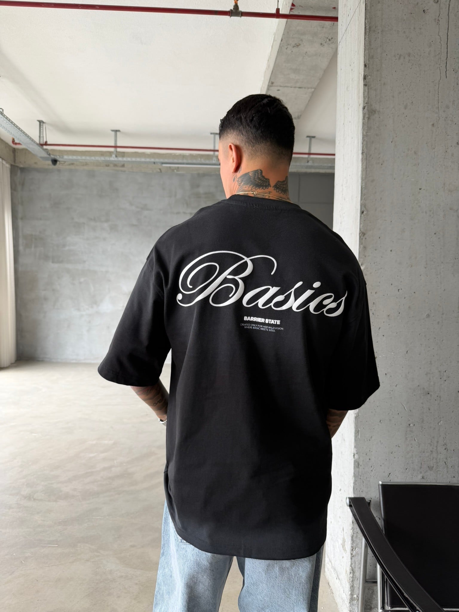 Barier Basic Speryli Premium T-Shirt - Siyah