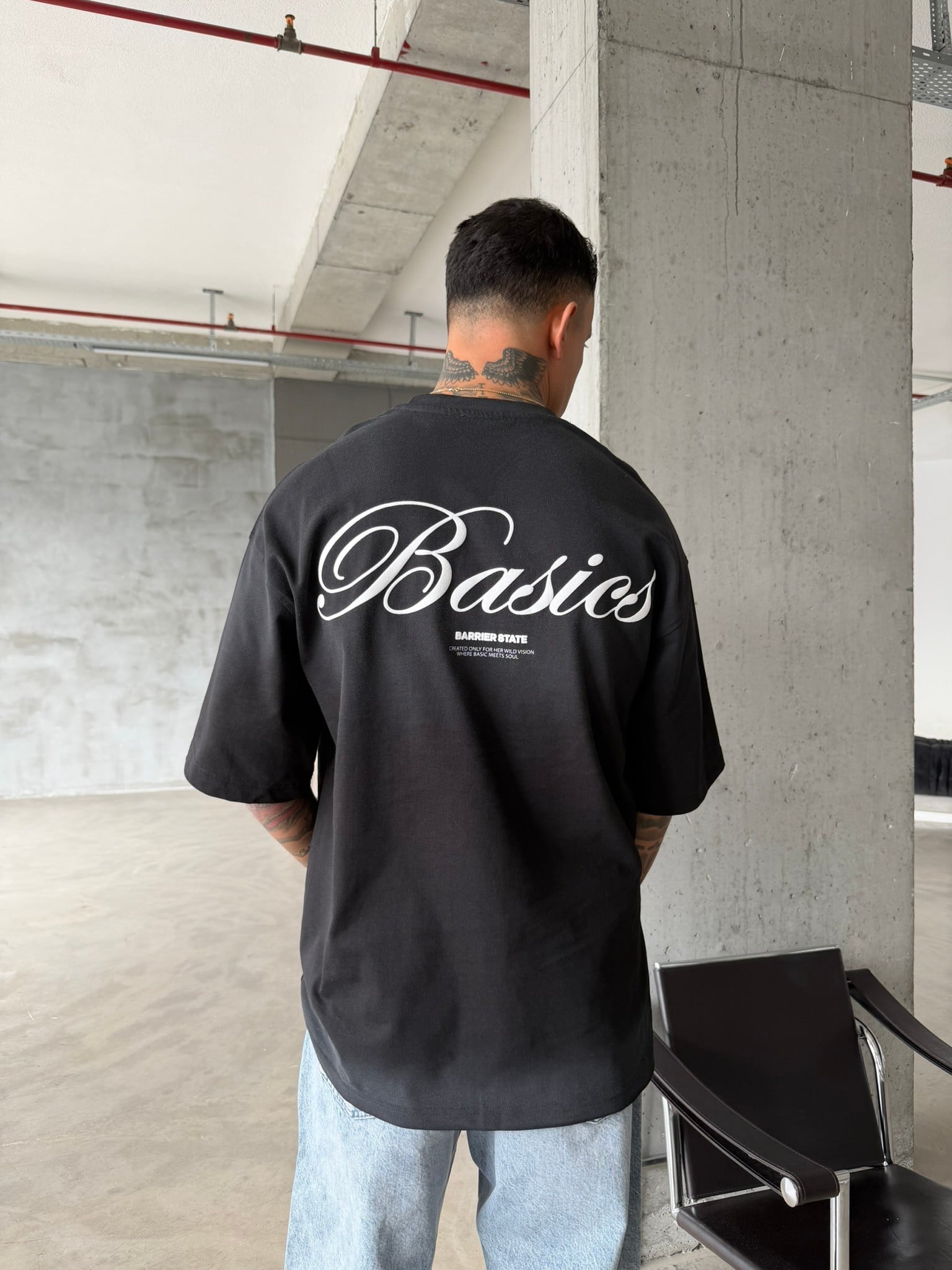 Barier Basic Speryli Premium T-Shirt - Siyah