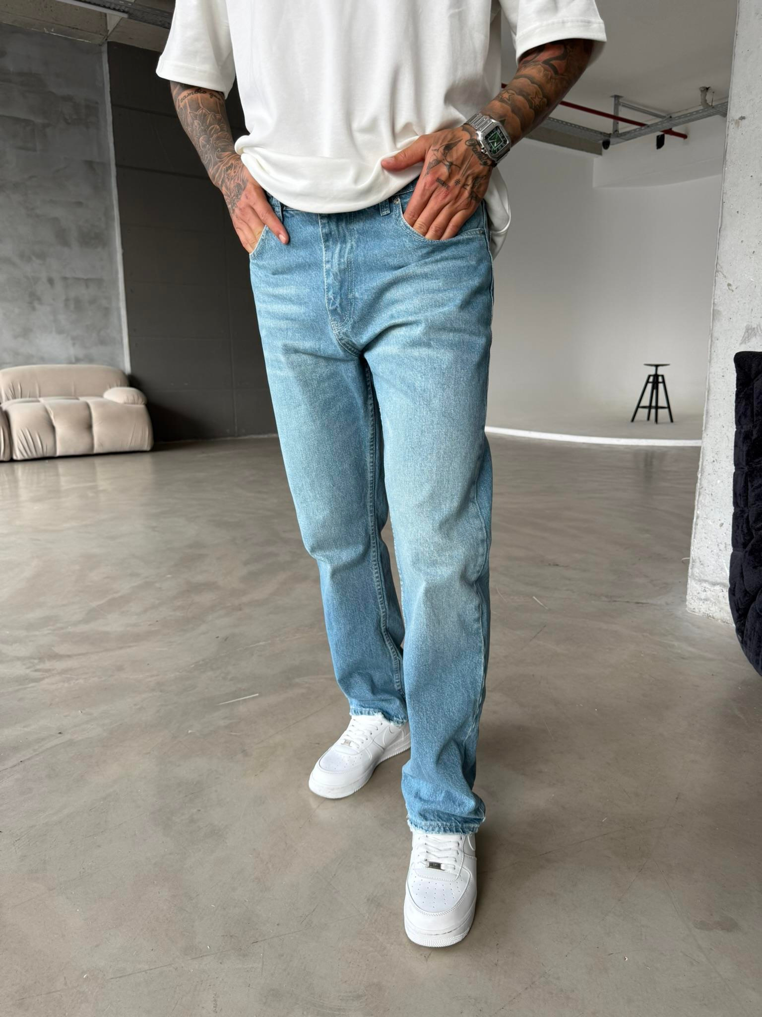 Basic Baggy Pantolon - Koyu Mavi