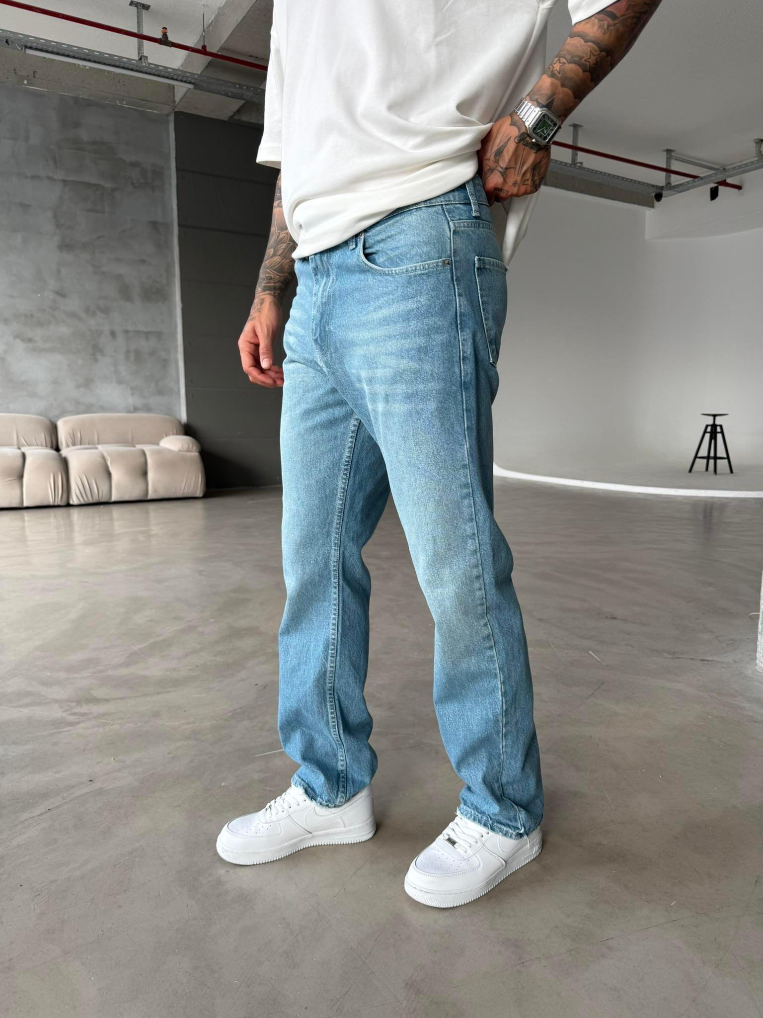 Basic Baggy Pantolon - Koyu Mavi