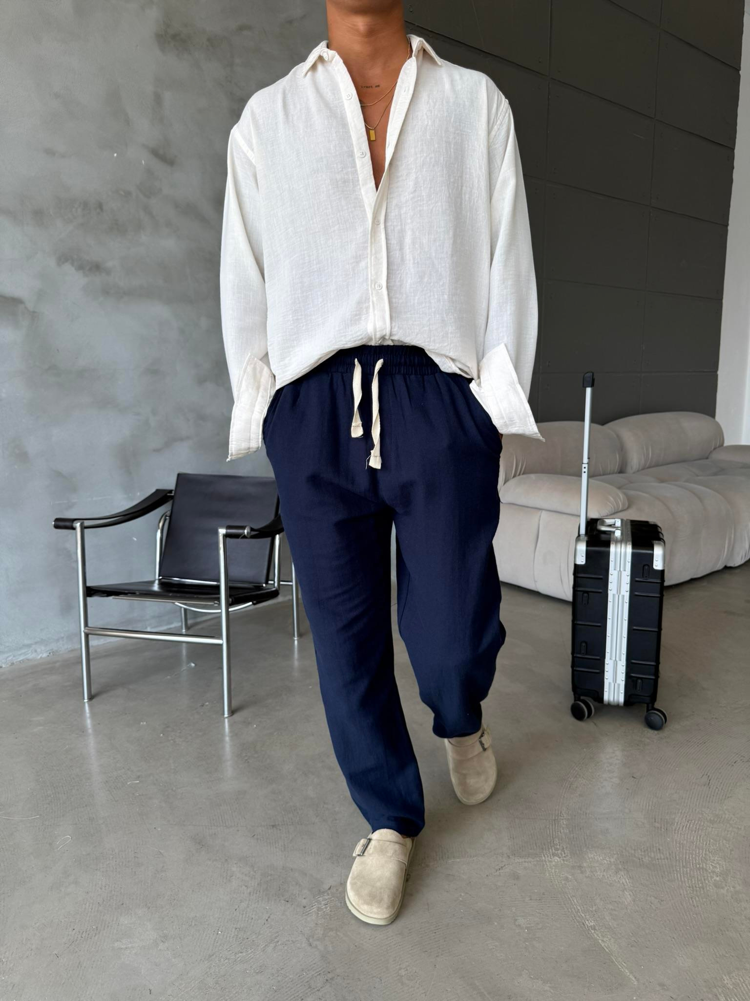 Basic Müslin Kumaş Gömlek - Bej