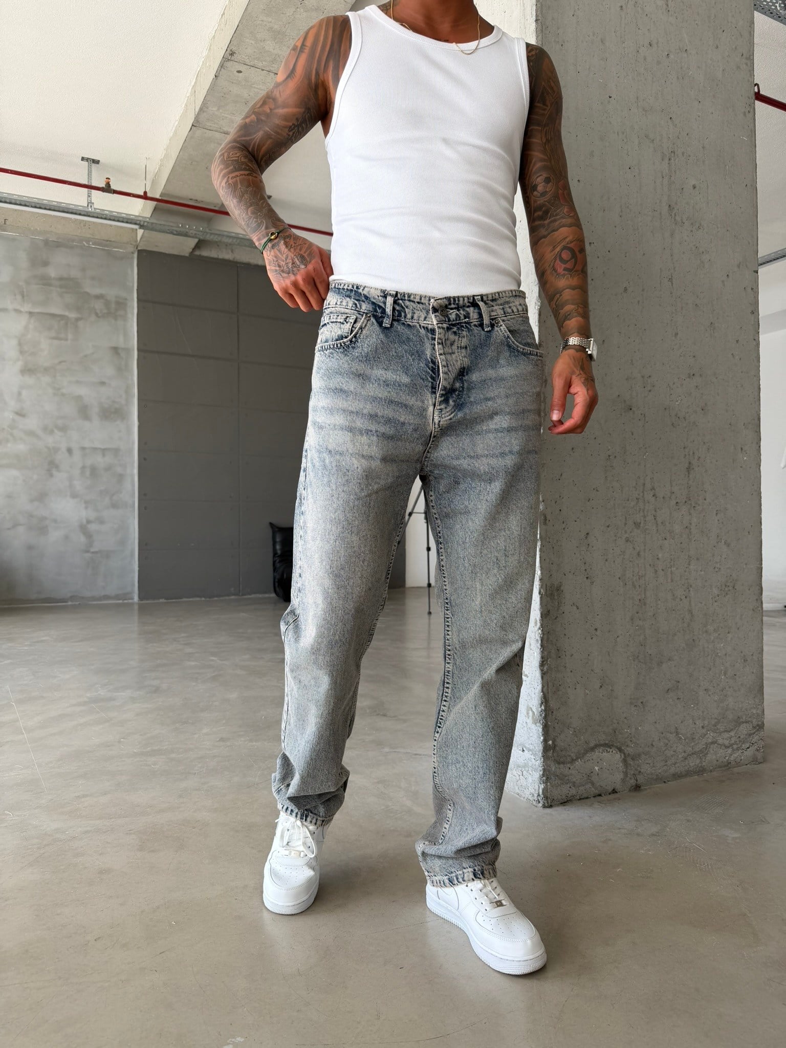 Basic Premium Baggy Pantolon