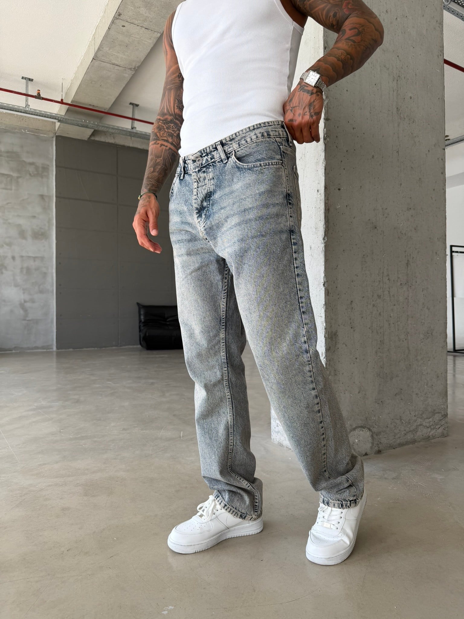 Basic Premium Baggy Pantolon
