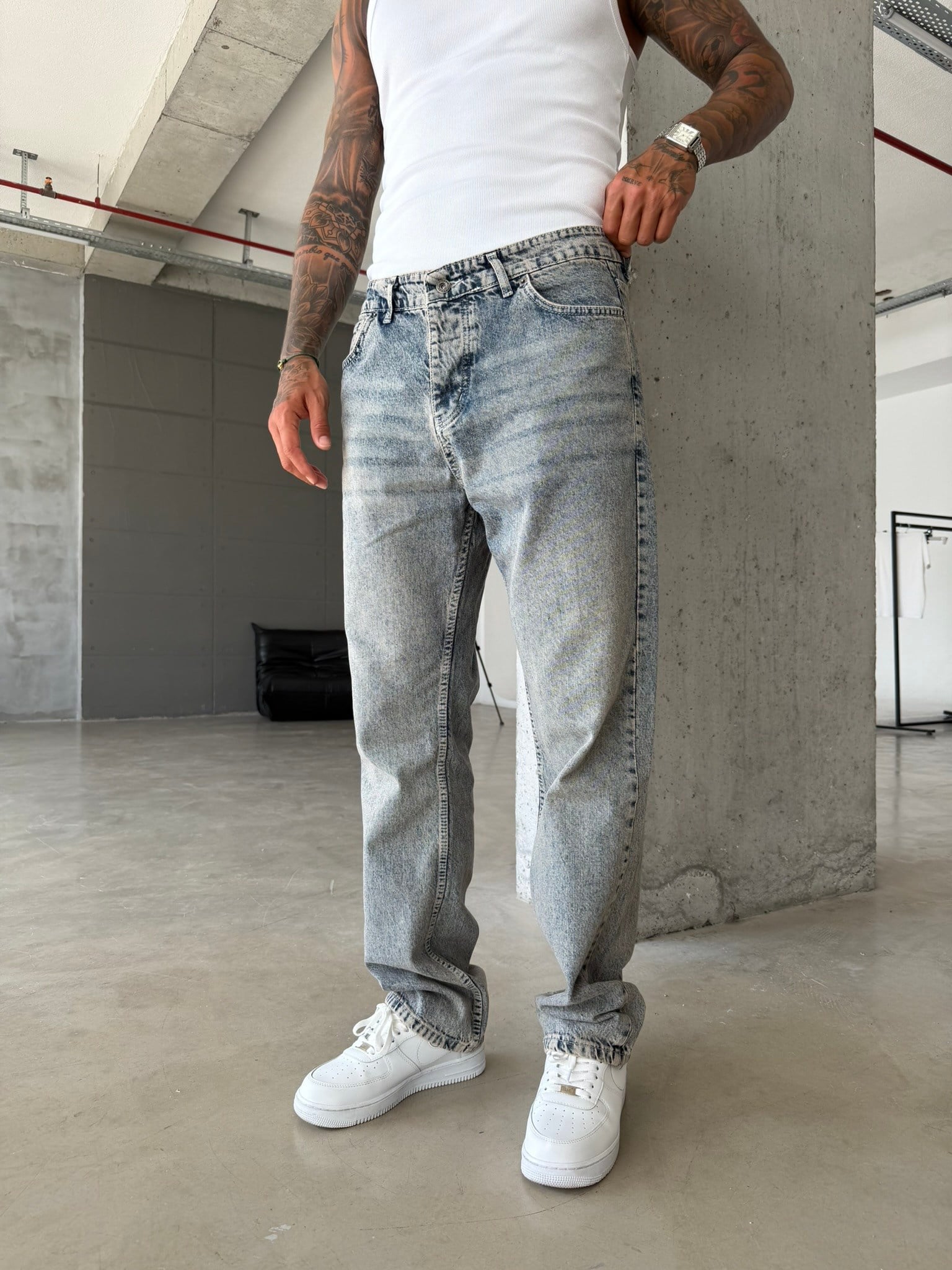 Basic Premium Baggy Pantolon