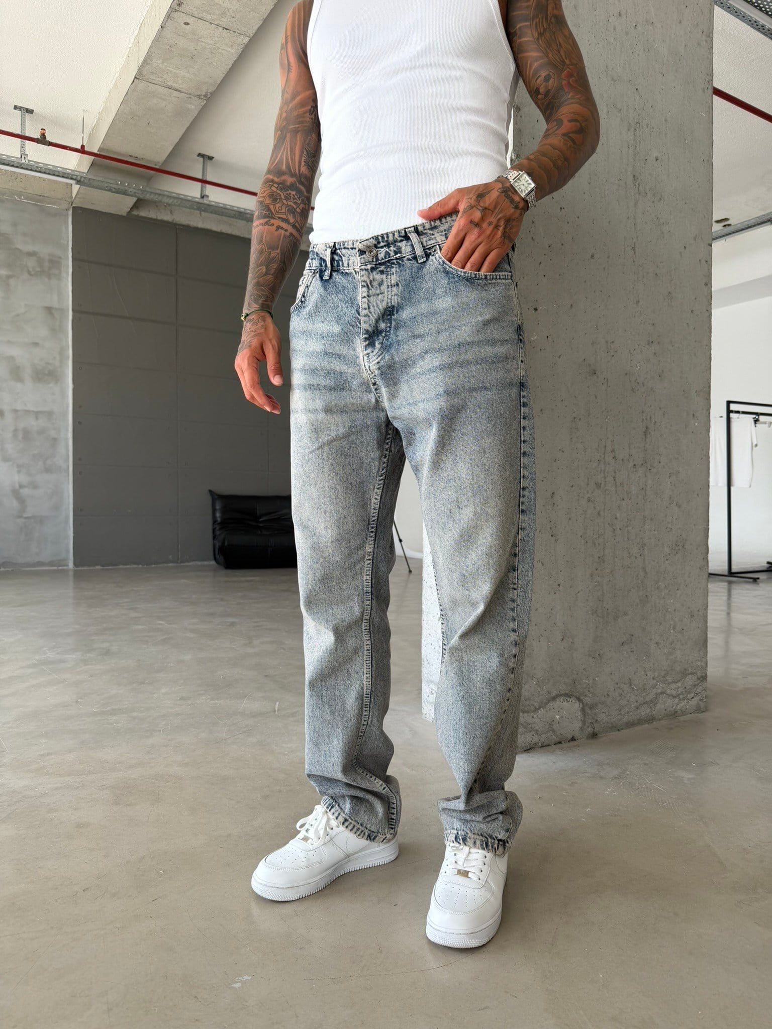 Basic Premium Baggy Pantolon