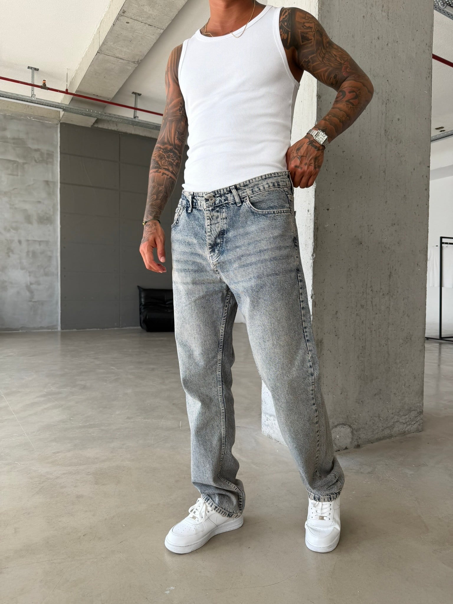 Basic Premium Baggy Pantolon