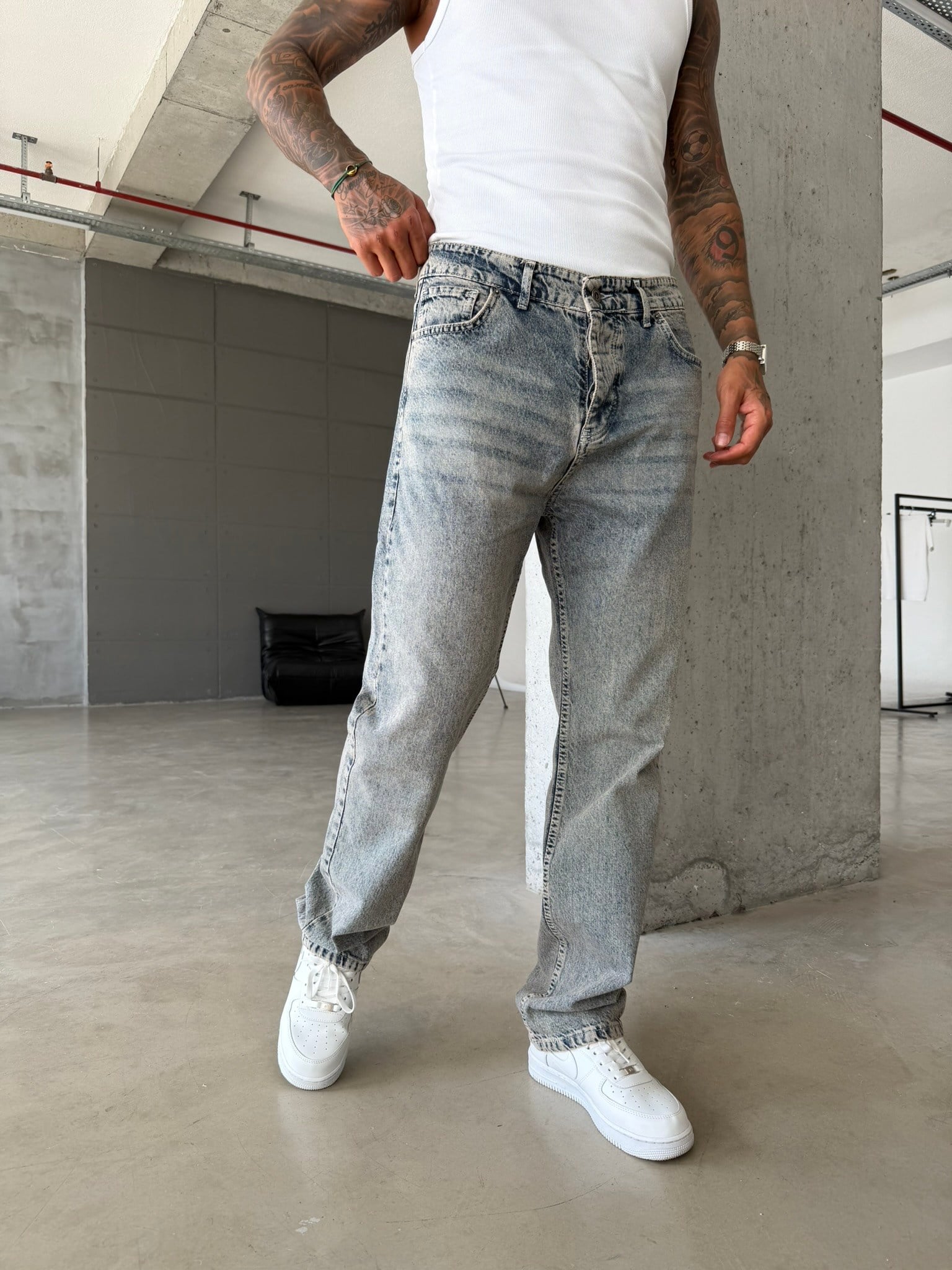 Basic Premium Baggy Pantolon
