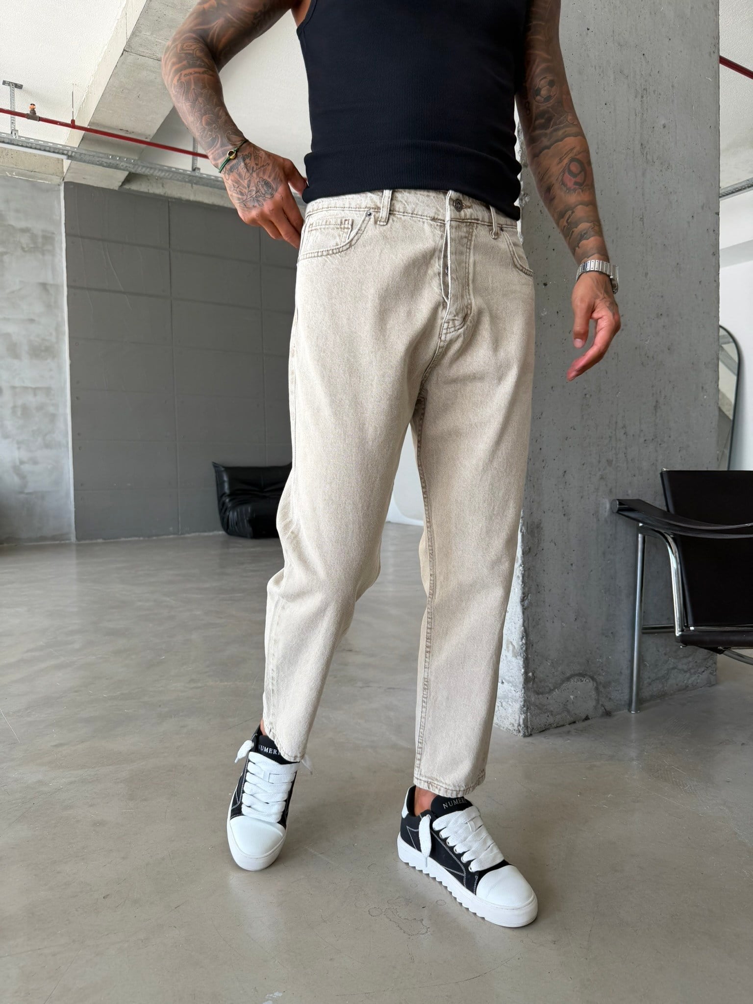 Basic Premium Boyfriend Pantolon