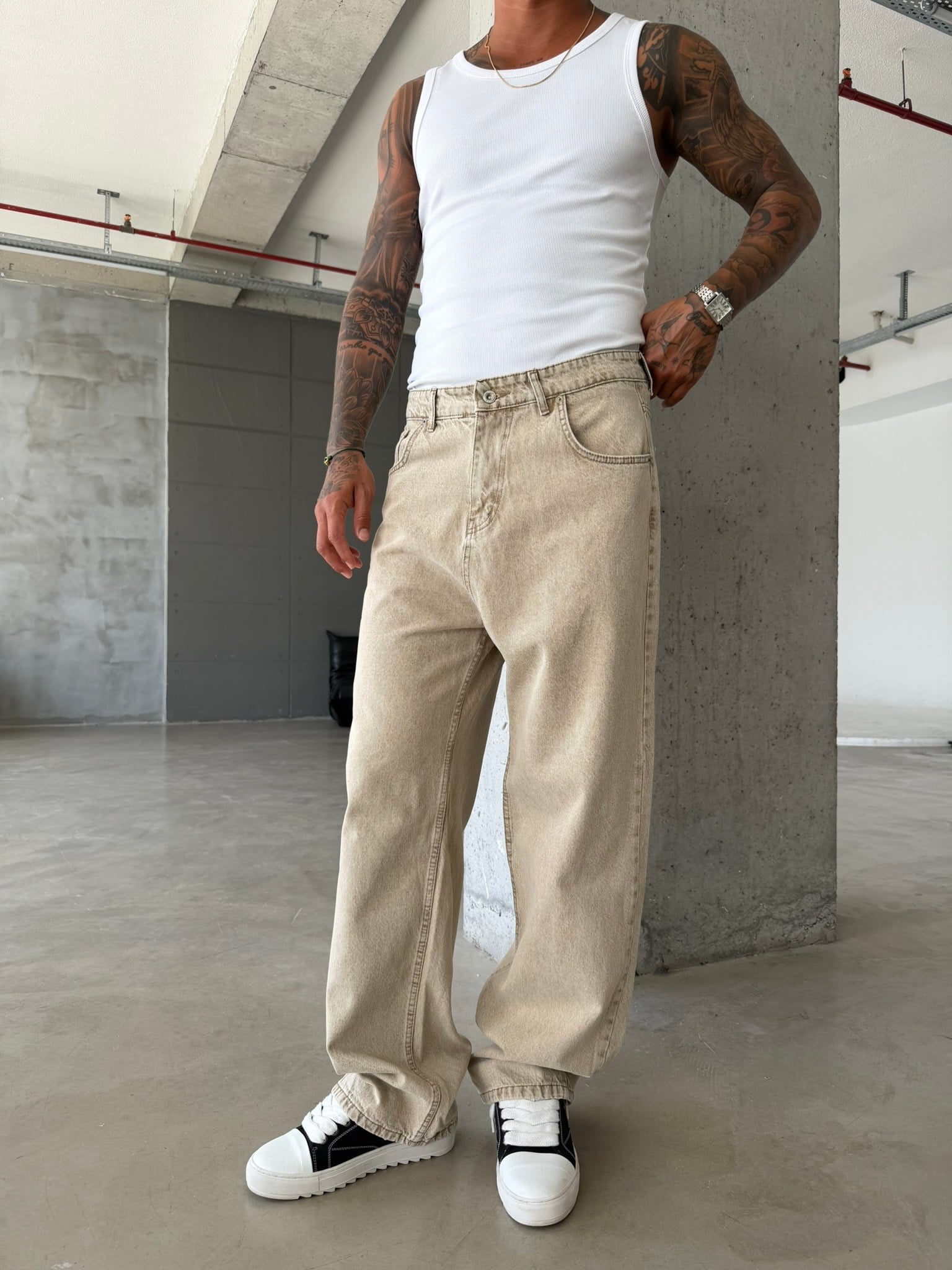 Basic Relax Baggy Pantolon