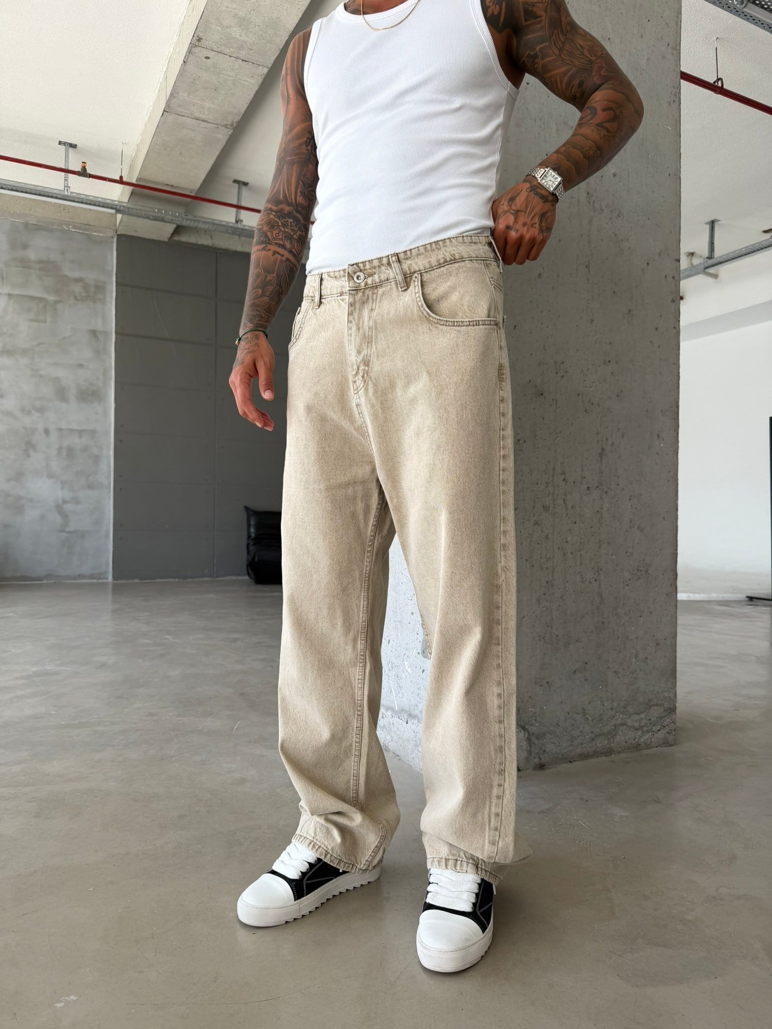 Basic Relax Baggy Pantolon