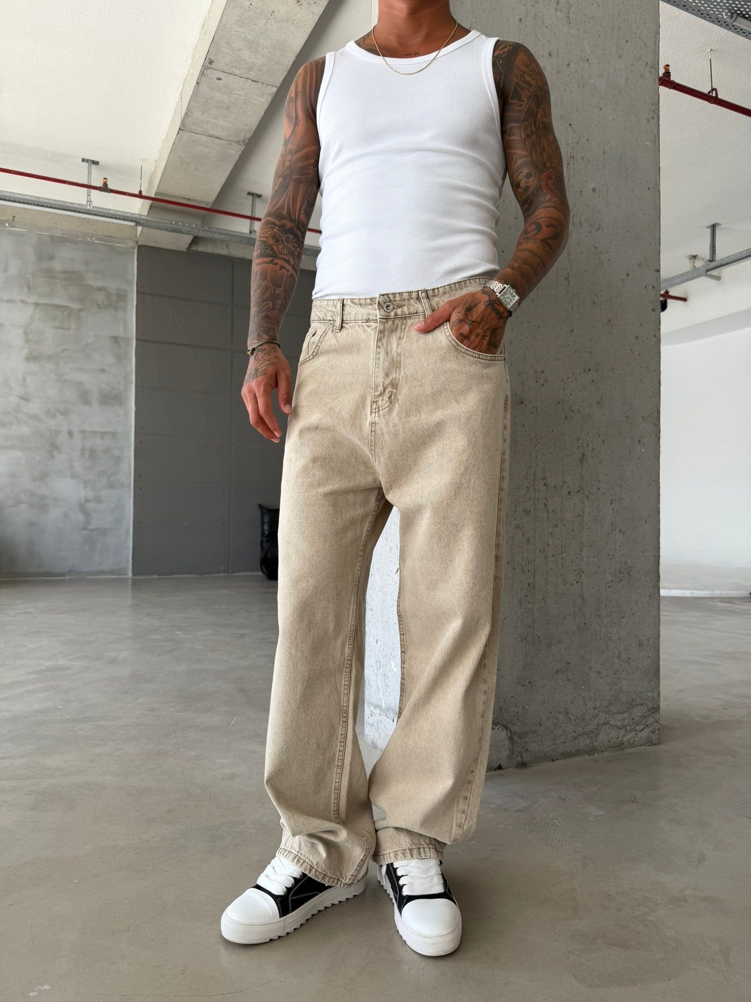 Basic Relax Baggy Pantolon