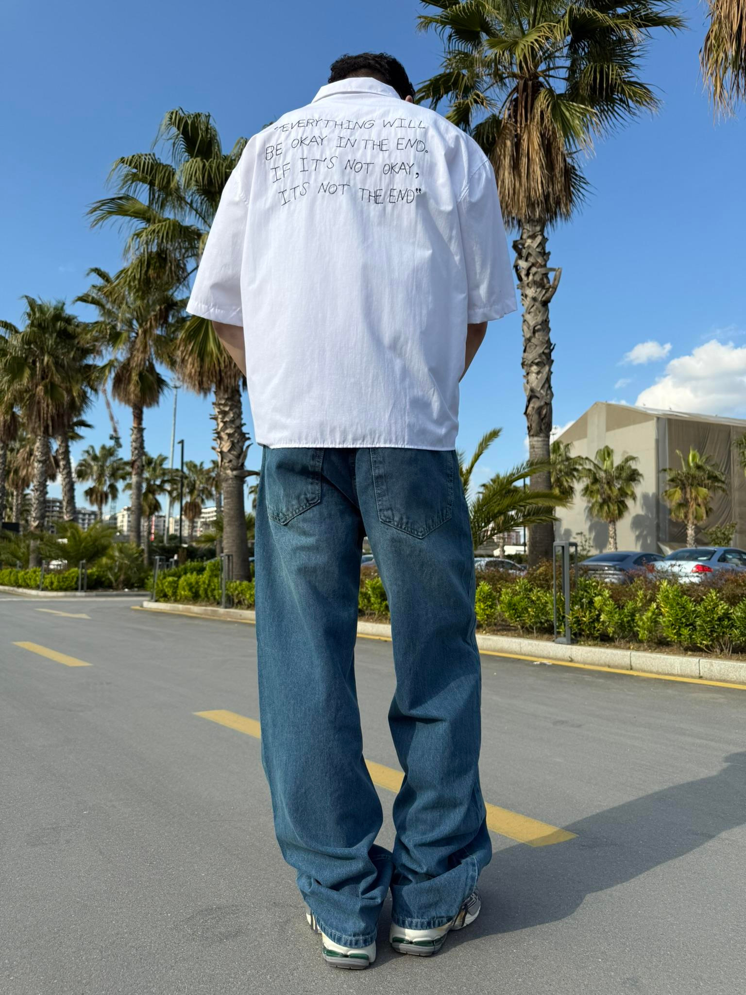 Basic Yıkamalı Regular Jean - İndigo