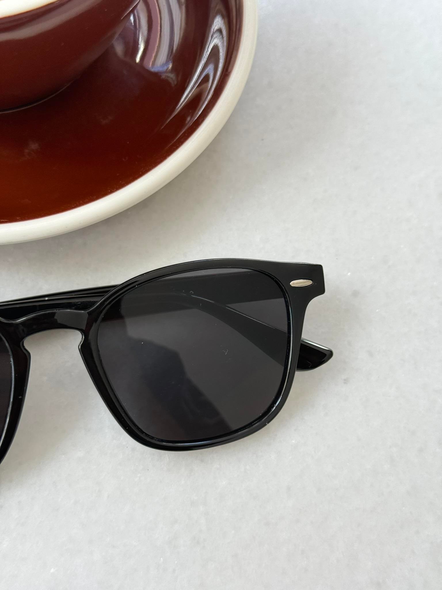 Black Shade Siyah Cam Gözlük - Siyah