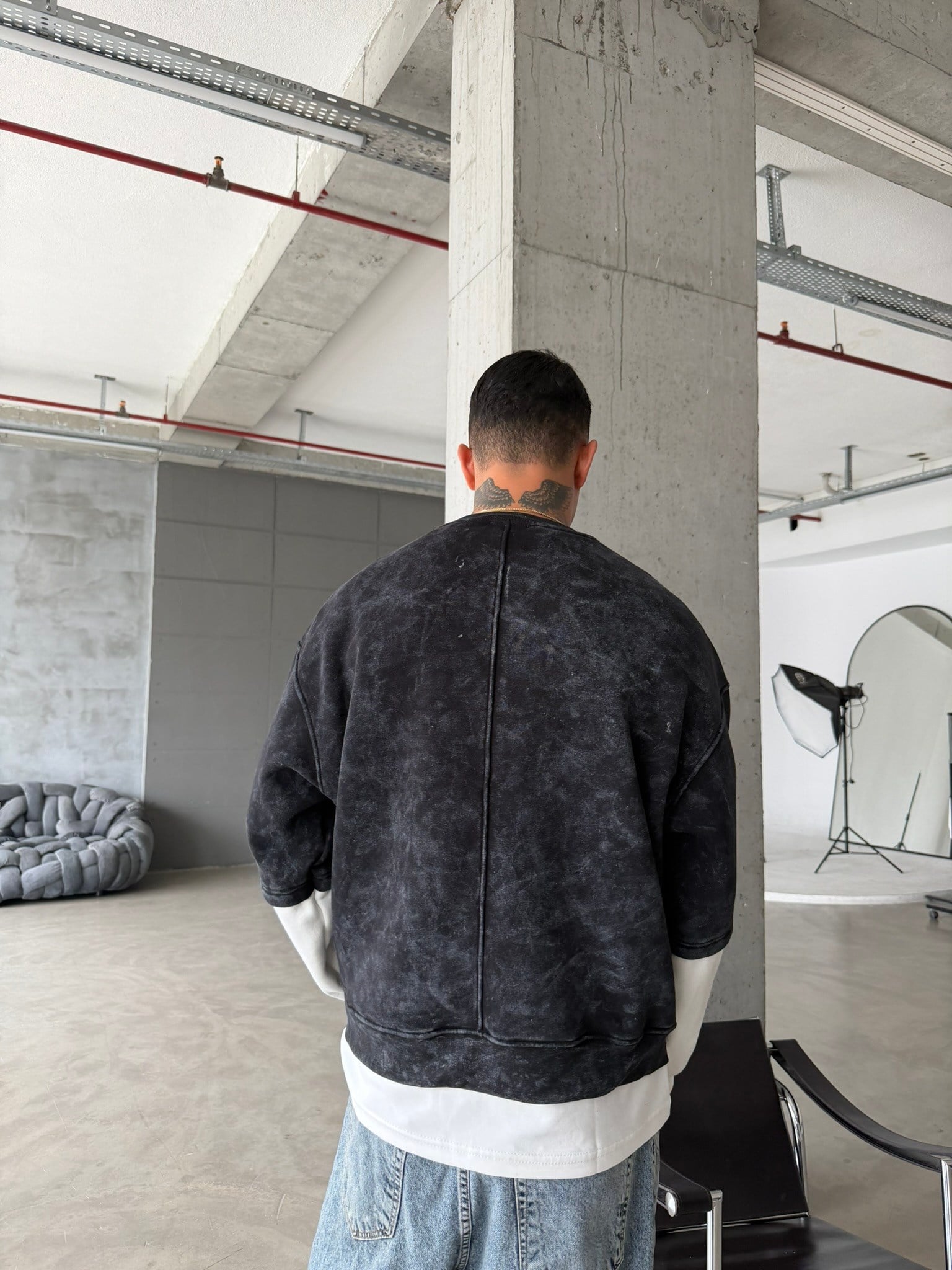 Blessed Acid Yıkama Premium Sweat