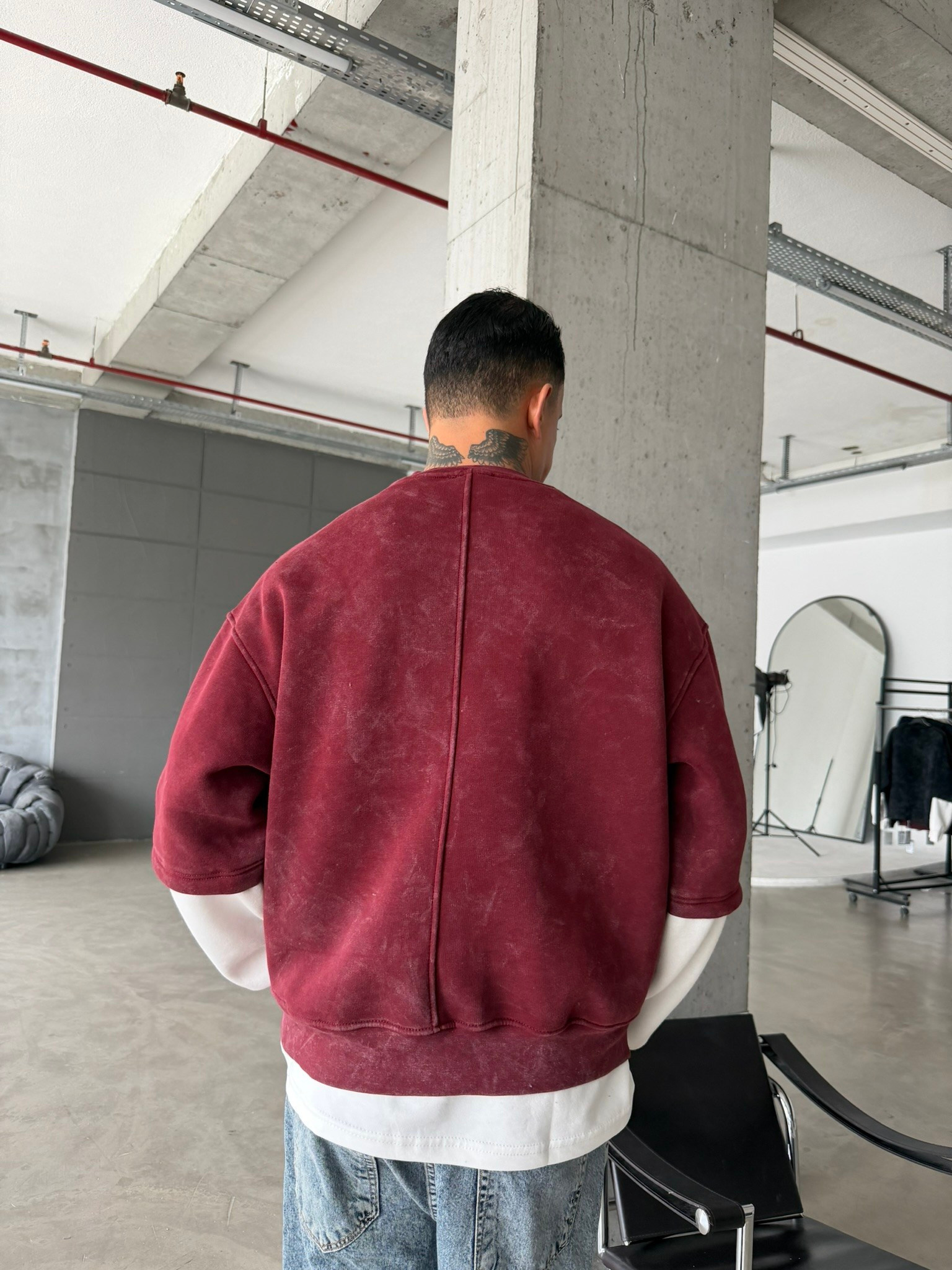 Blessed Acid Yıkama Premium Sweat