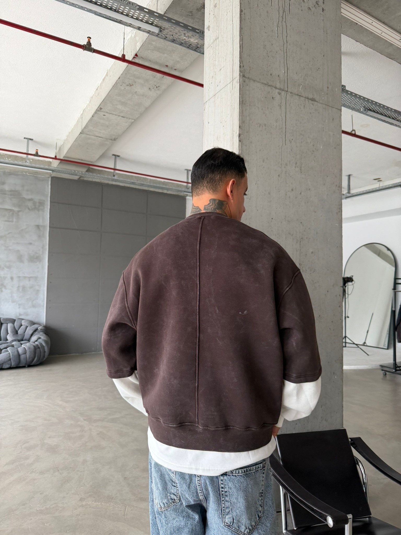 Blessed Acid Yıkama Premium Sweat