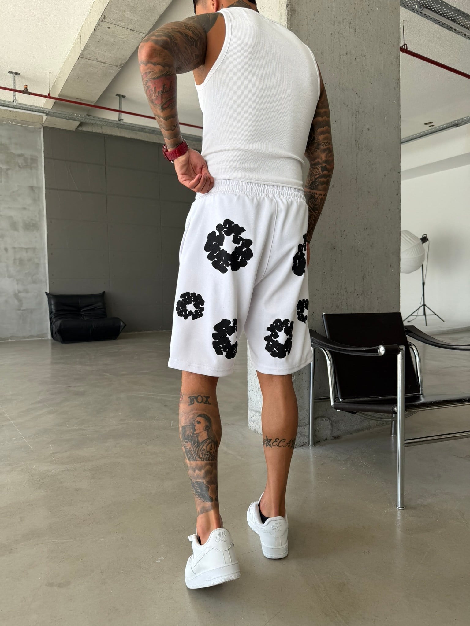 Bloom Shorts - Beyaz