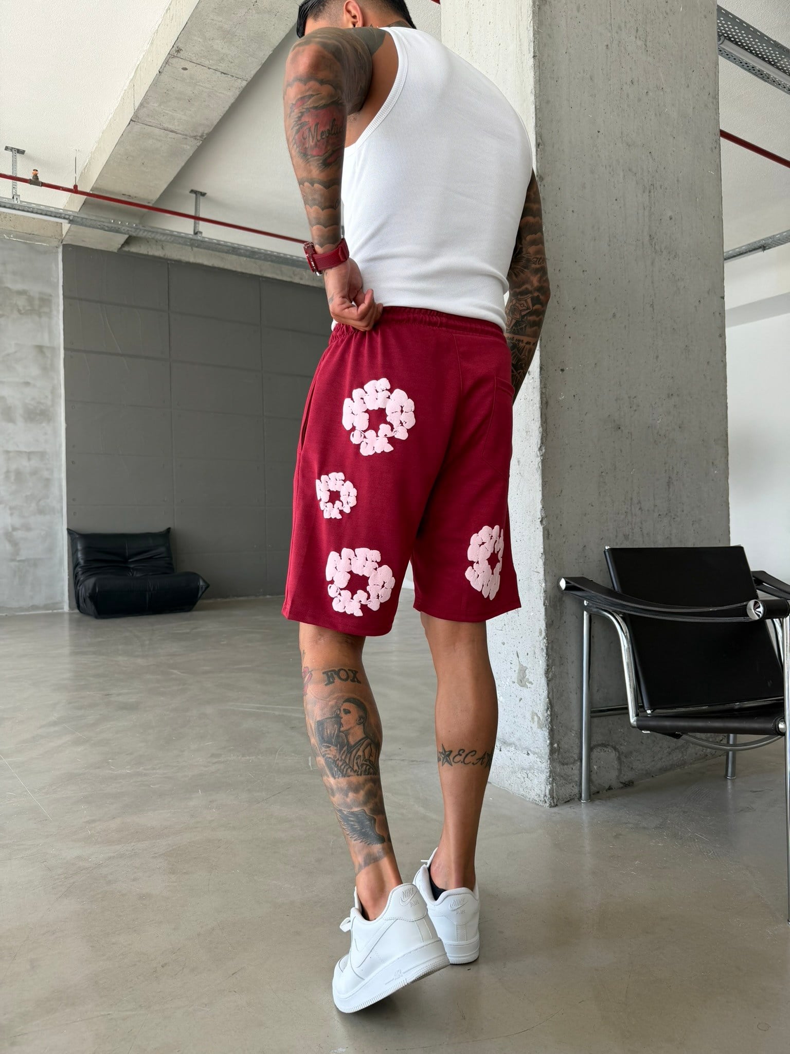 Bloom Shorts - Bordo
