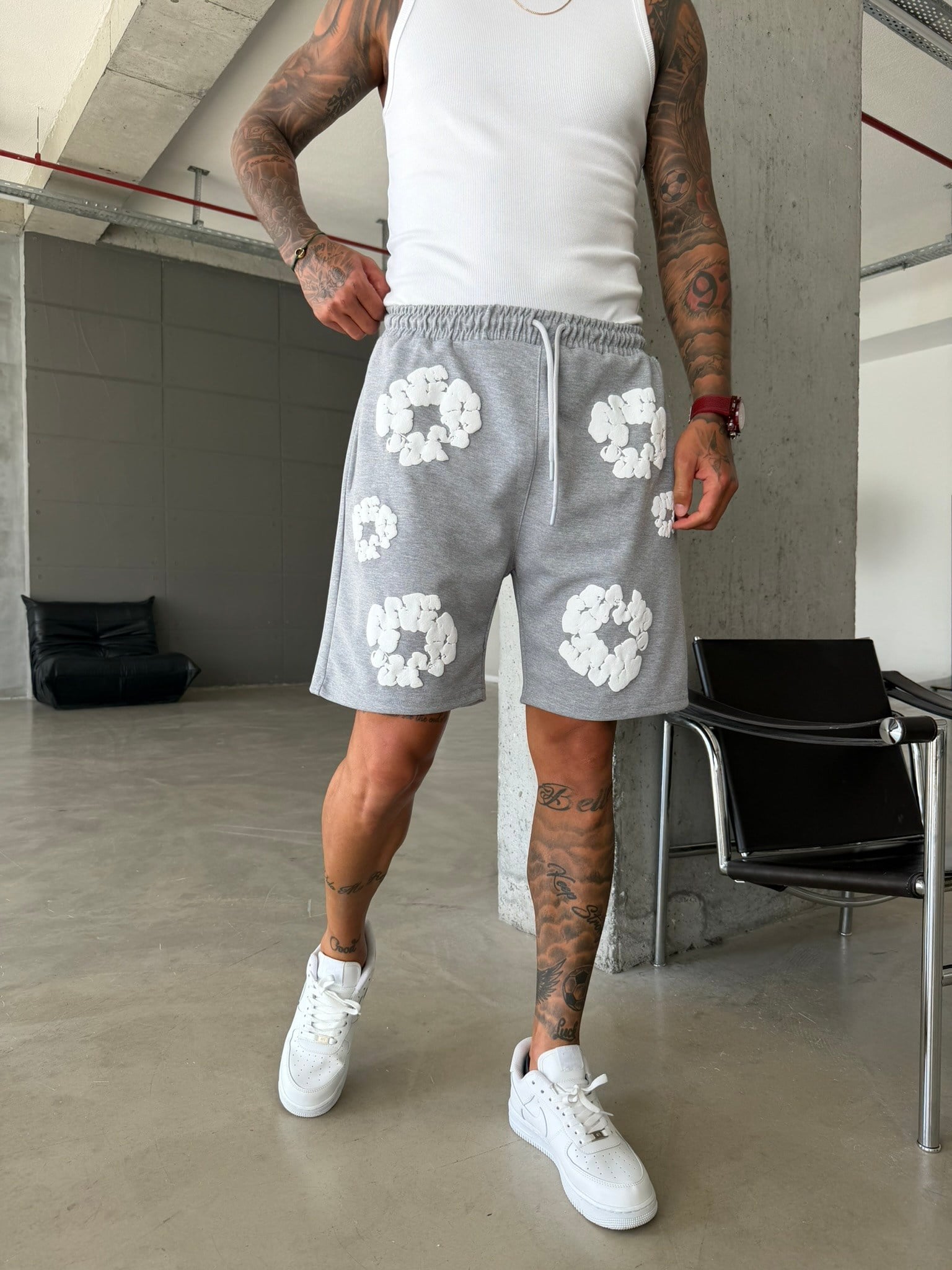 Bloom Shorts - Gri
