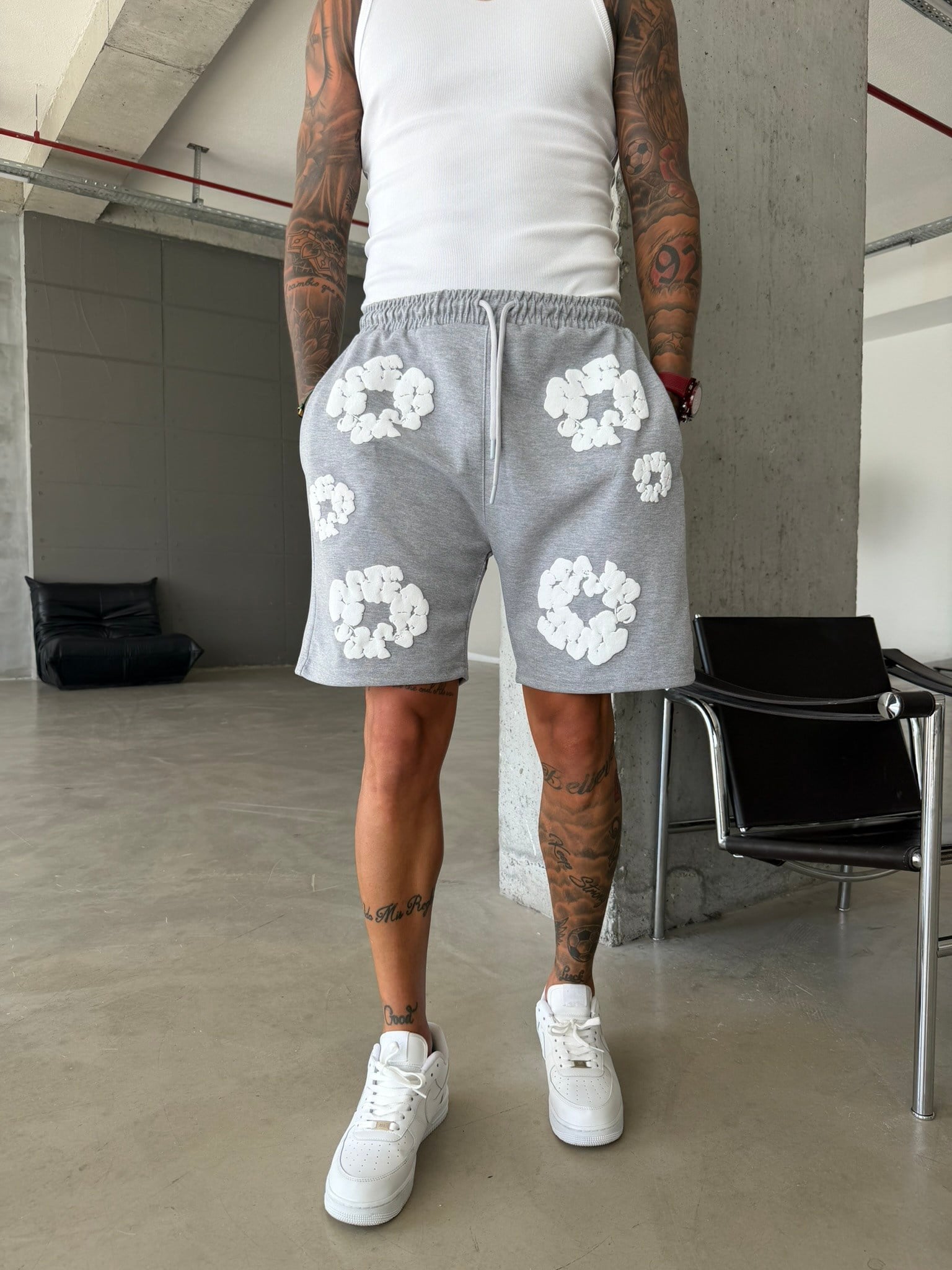 Bloom Shorts - Gri