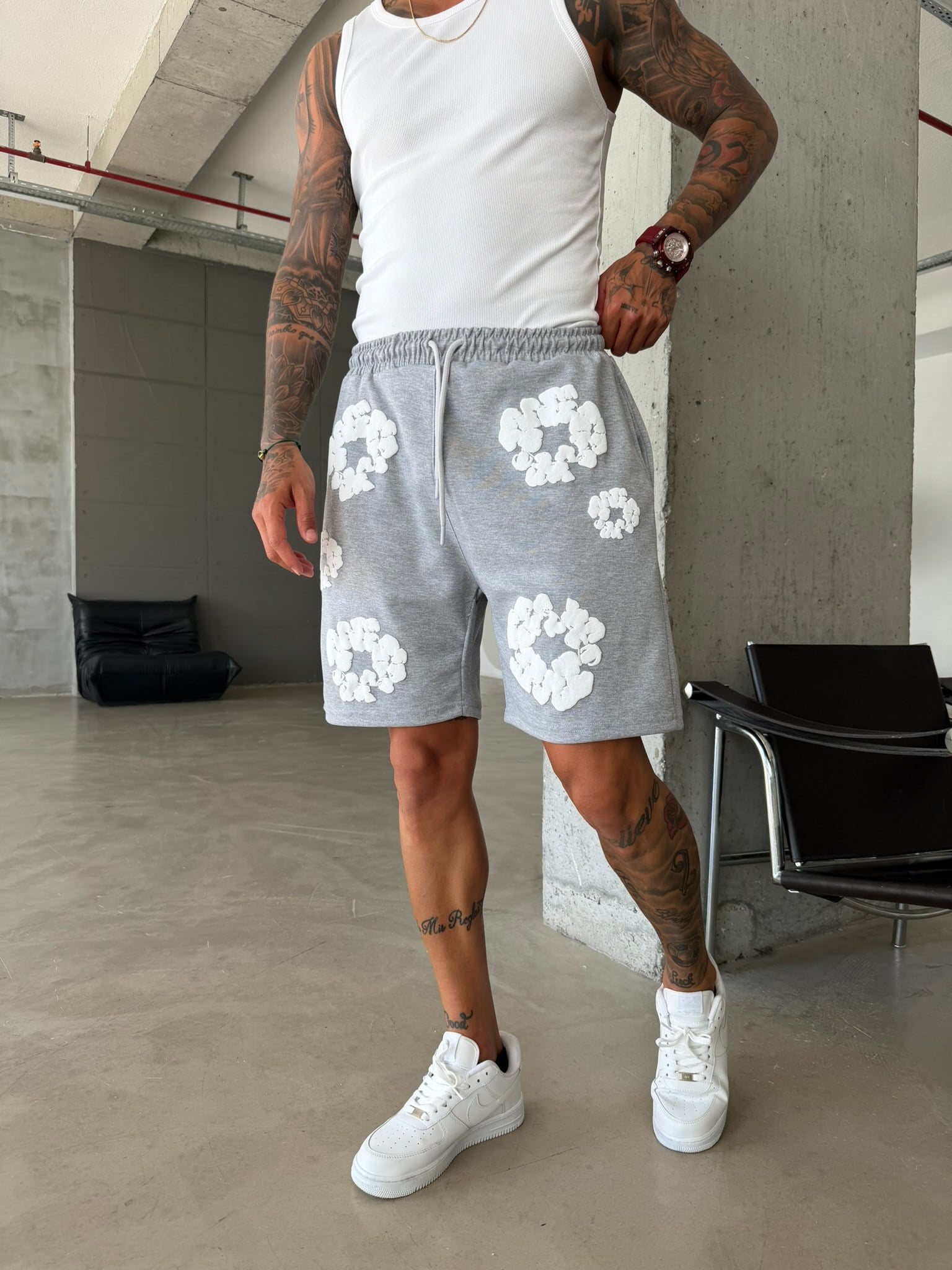 Bloom Shorts - Gri